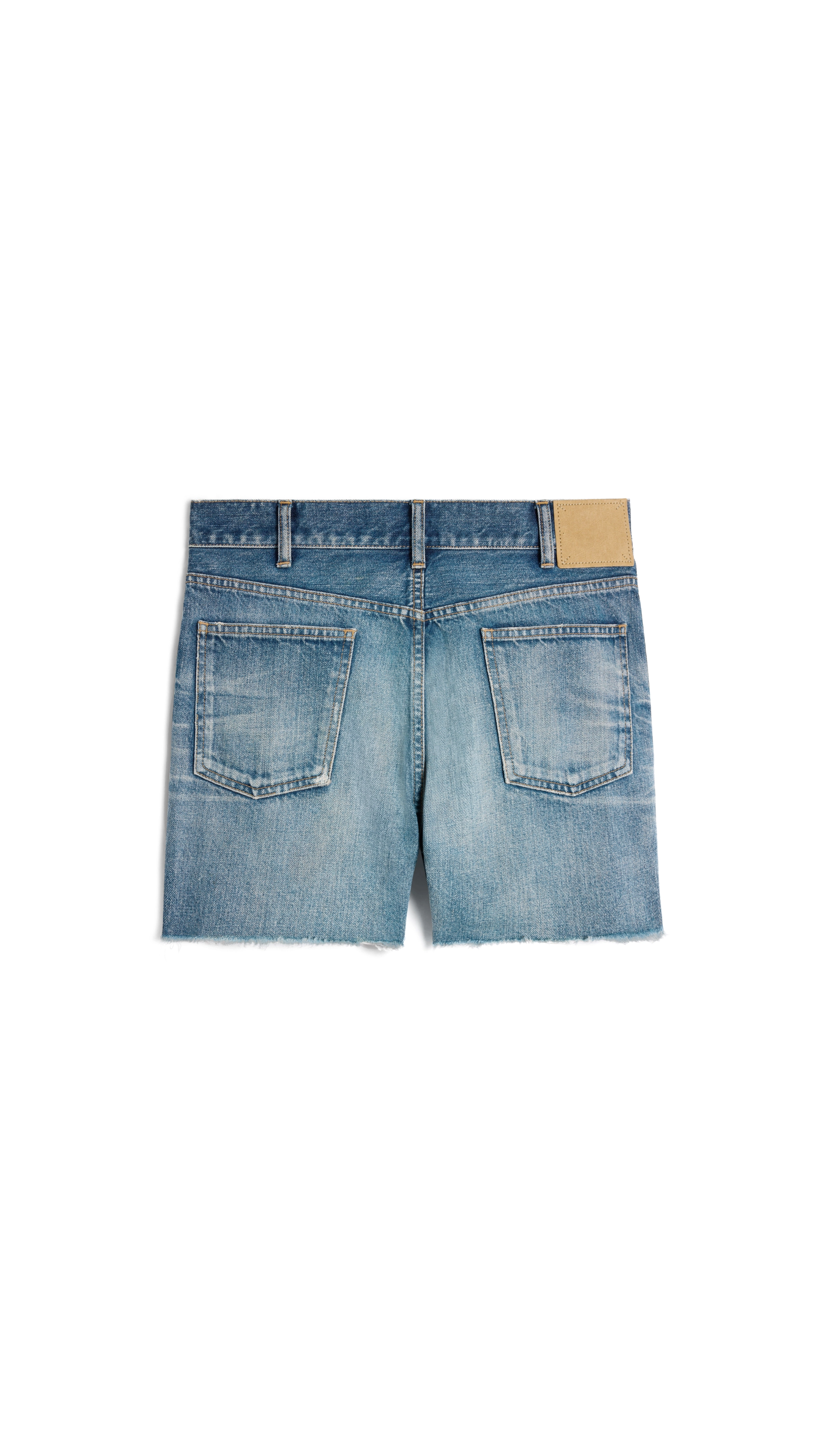 Skate Shorts in Denim - Electric Sky