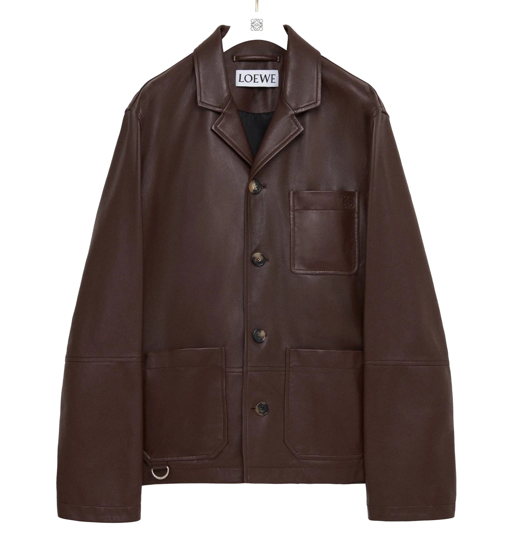 Workwear Jacket In Nappa Lambskin