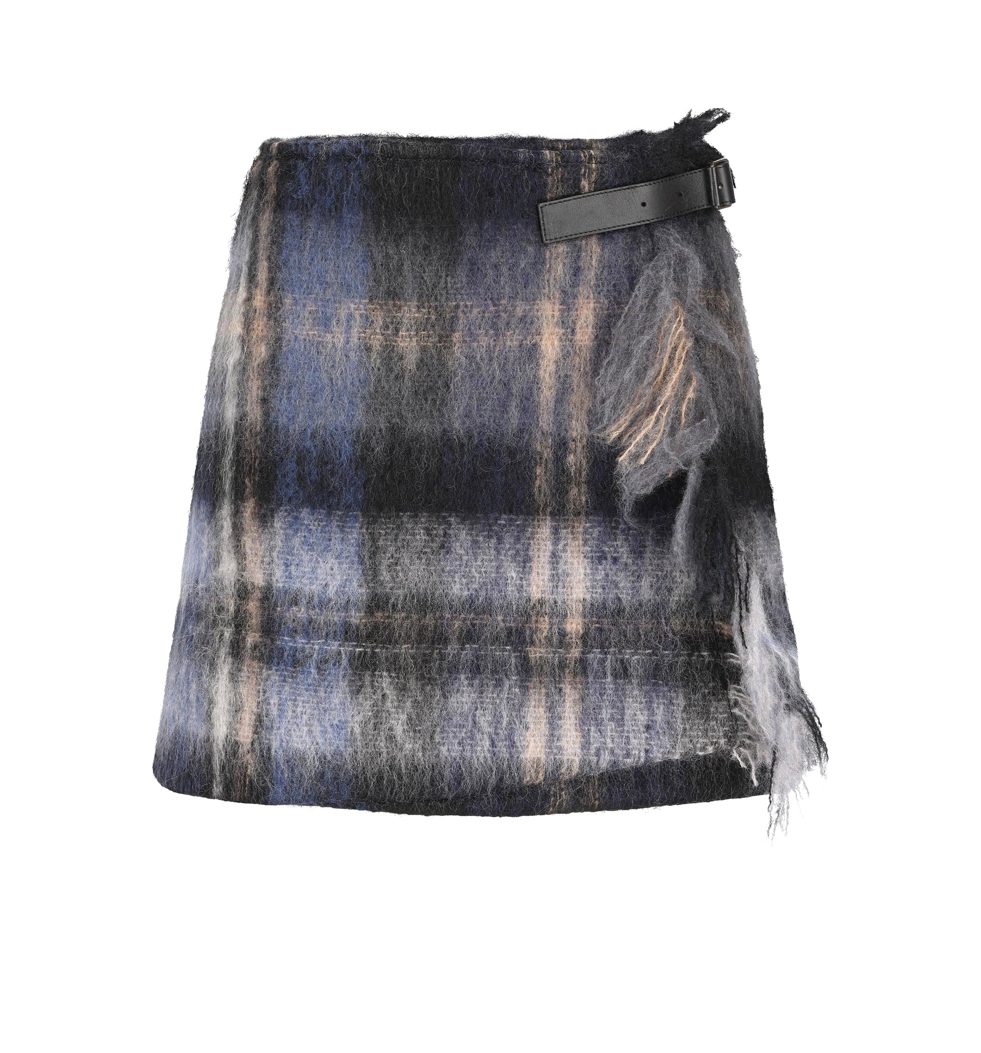 Skirt In Mohair And Wool Blend