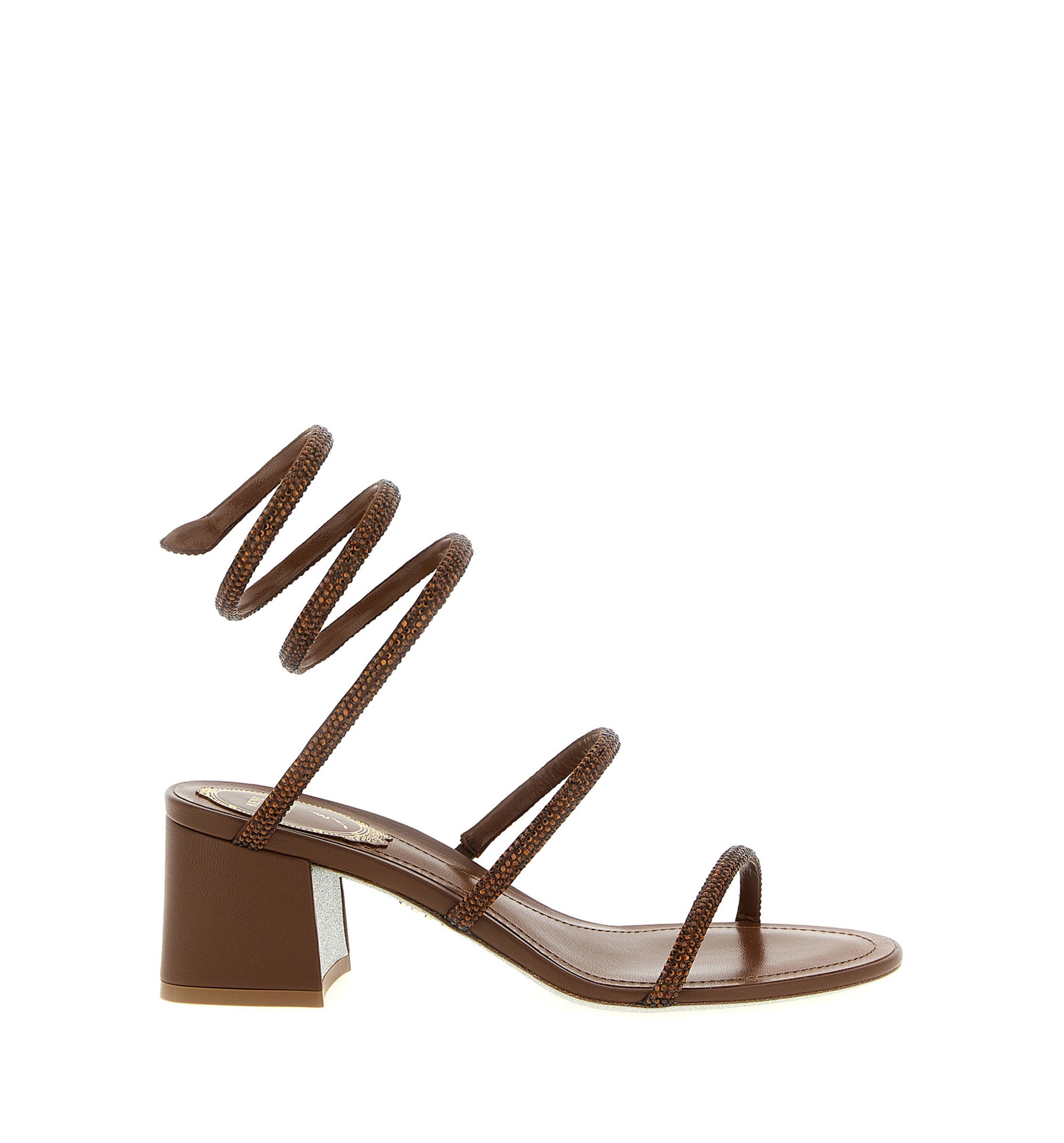 Cleo Coiled-Strap Sandals