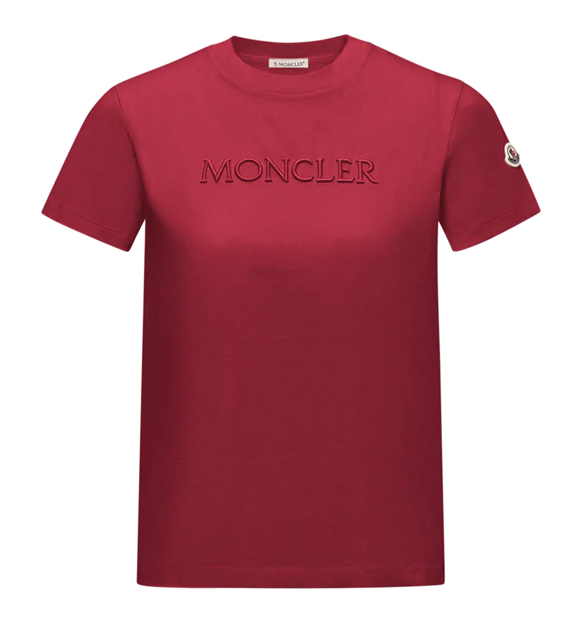 Logo Embroidery Cotton T-Shirt