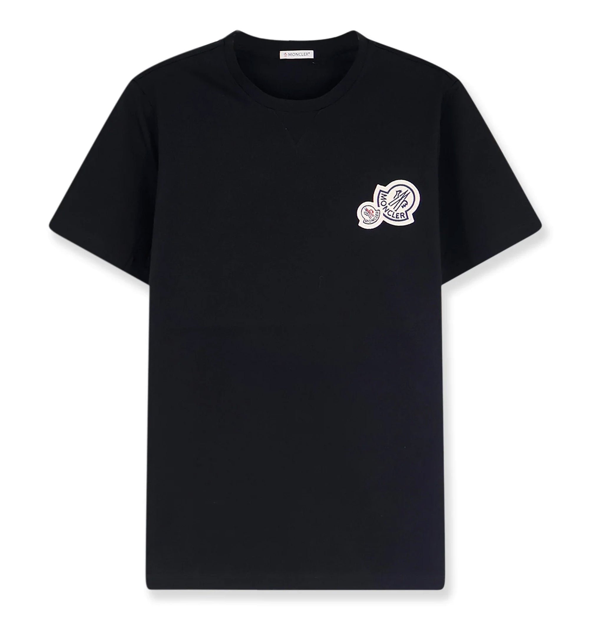 Biologic cotton t-shirt with Logo patch