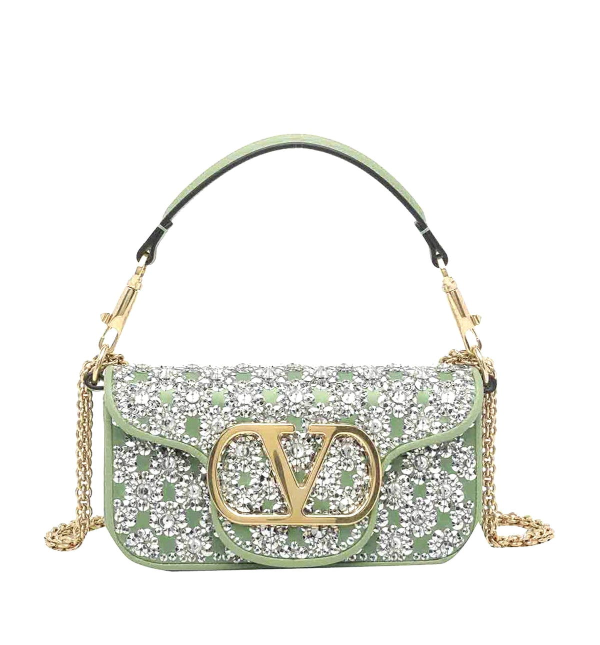 Loco' Small Embroidered Shoulder Bag