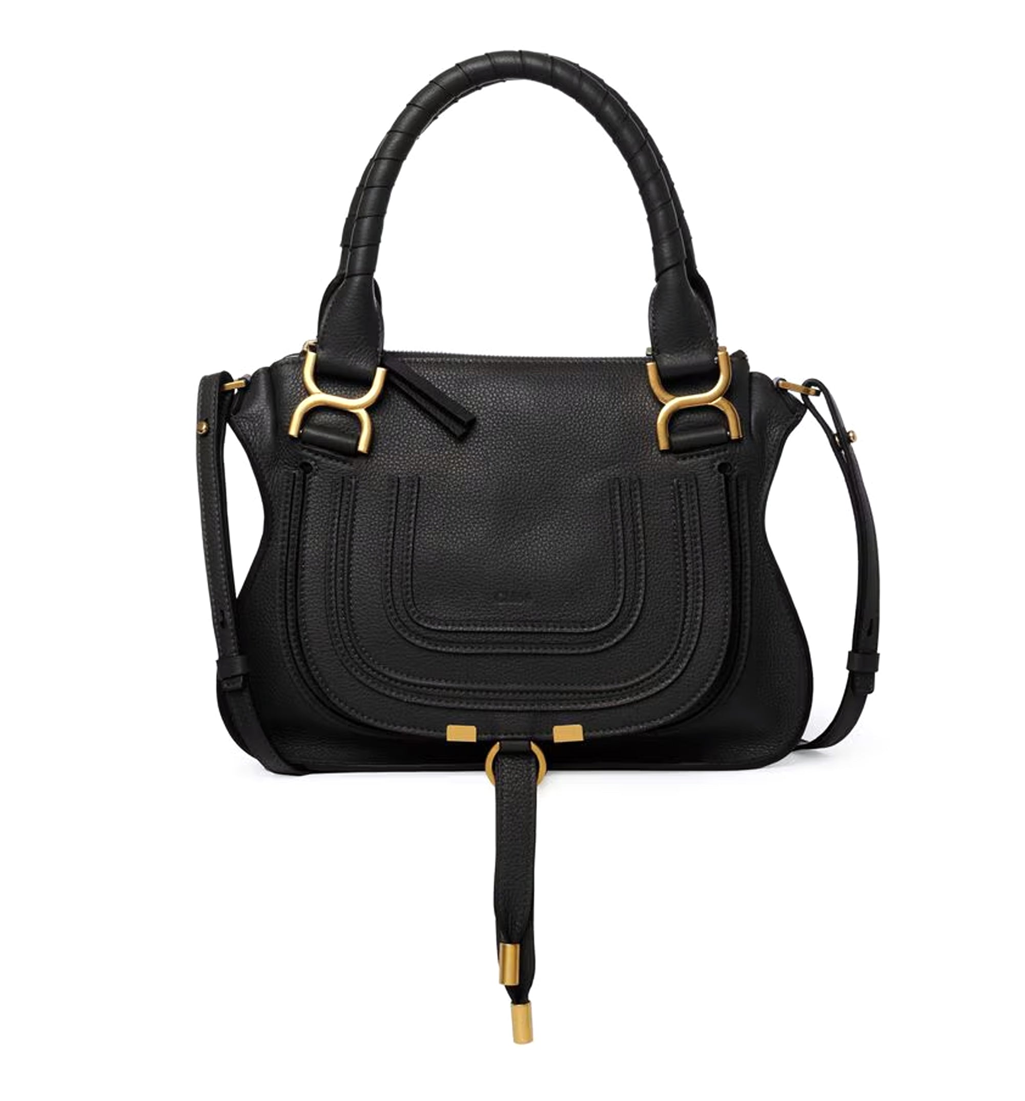 Small Marcie Bag In Grained Leather