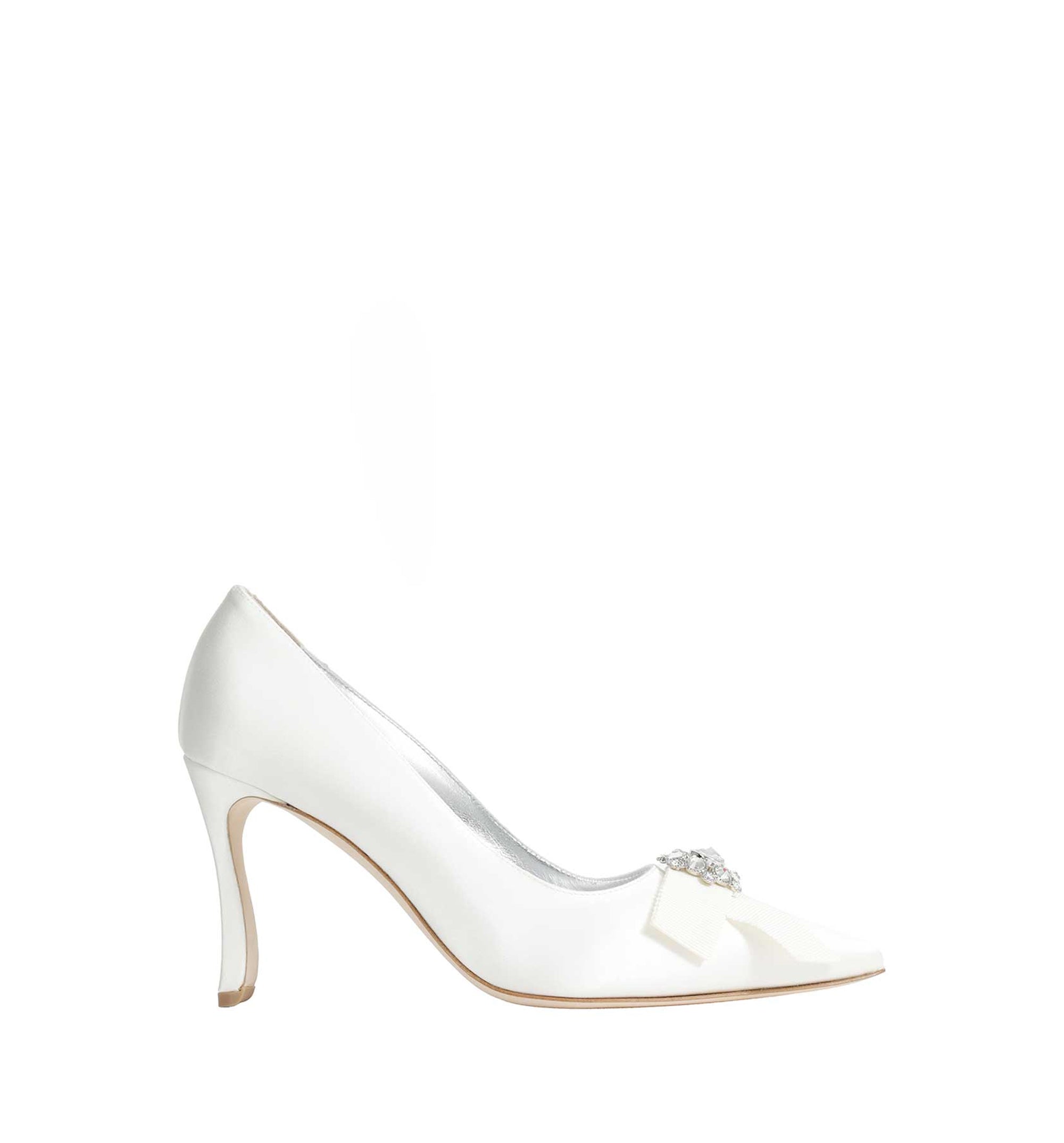 Apius Satin Jewel Embellished Pumps