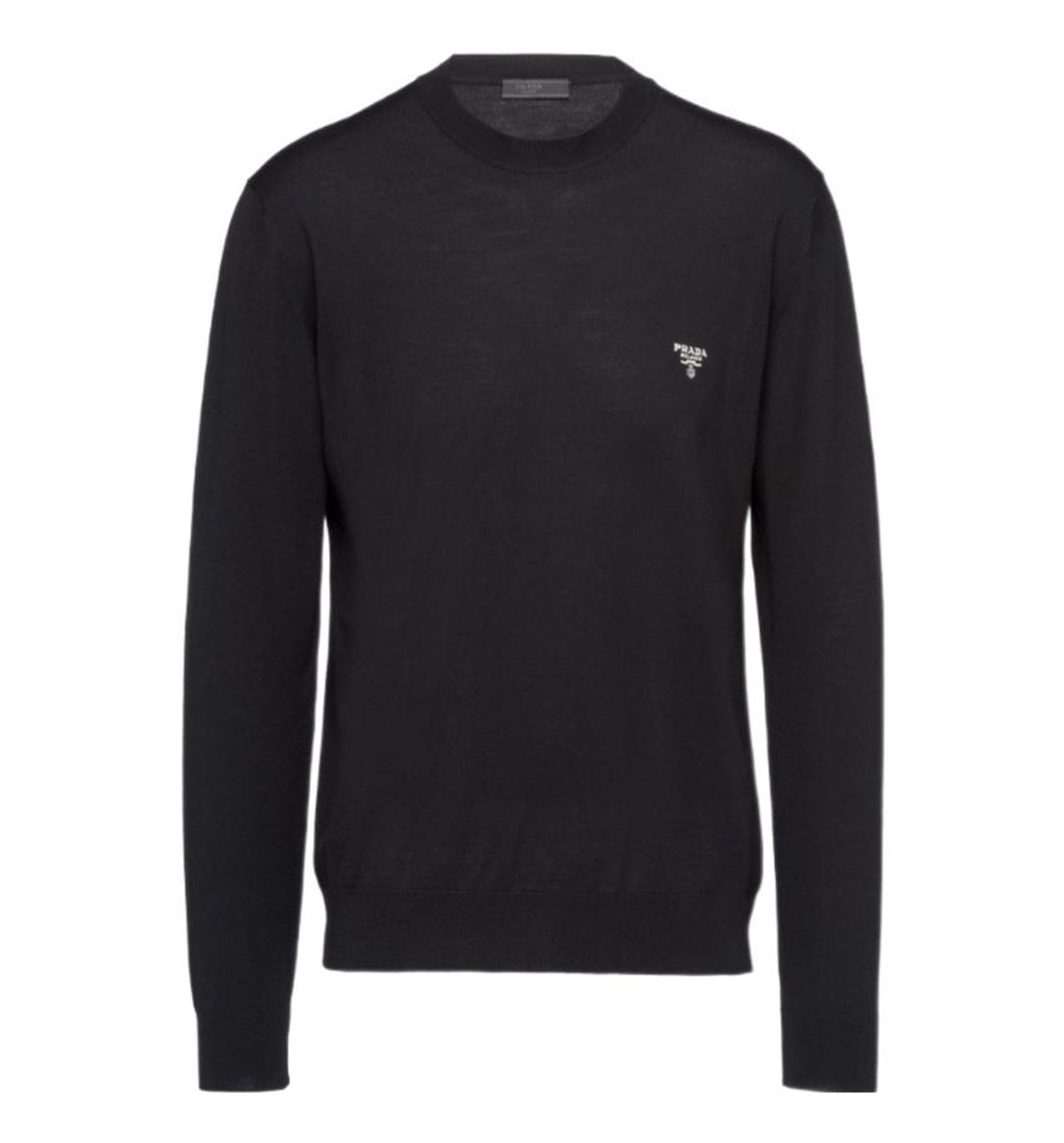 Superfine Wool Crew-Neck Sweater
