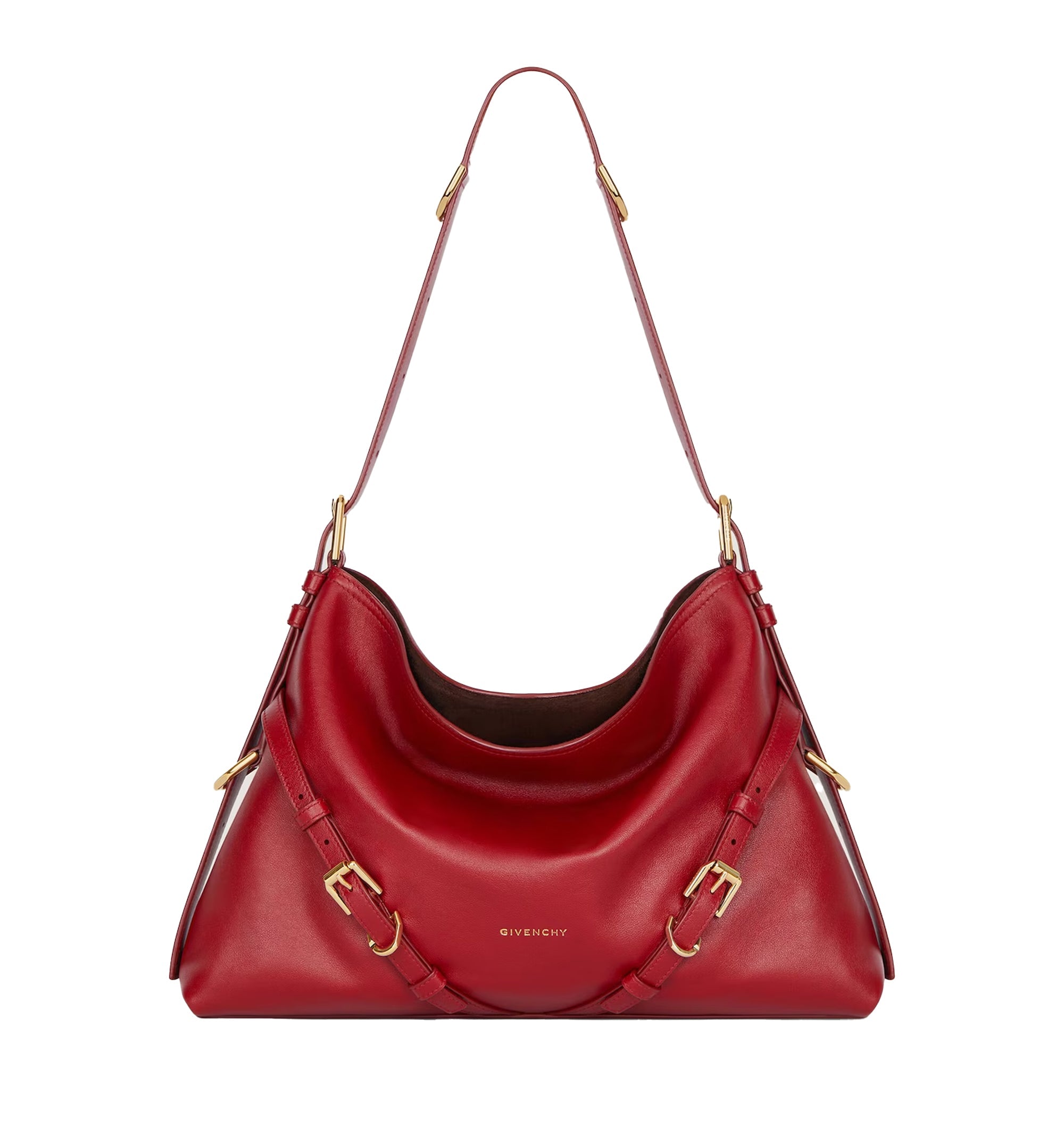 Medium Voyou Bag In Shiny Leather