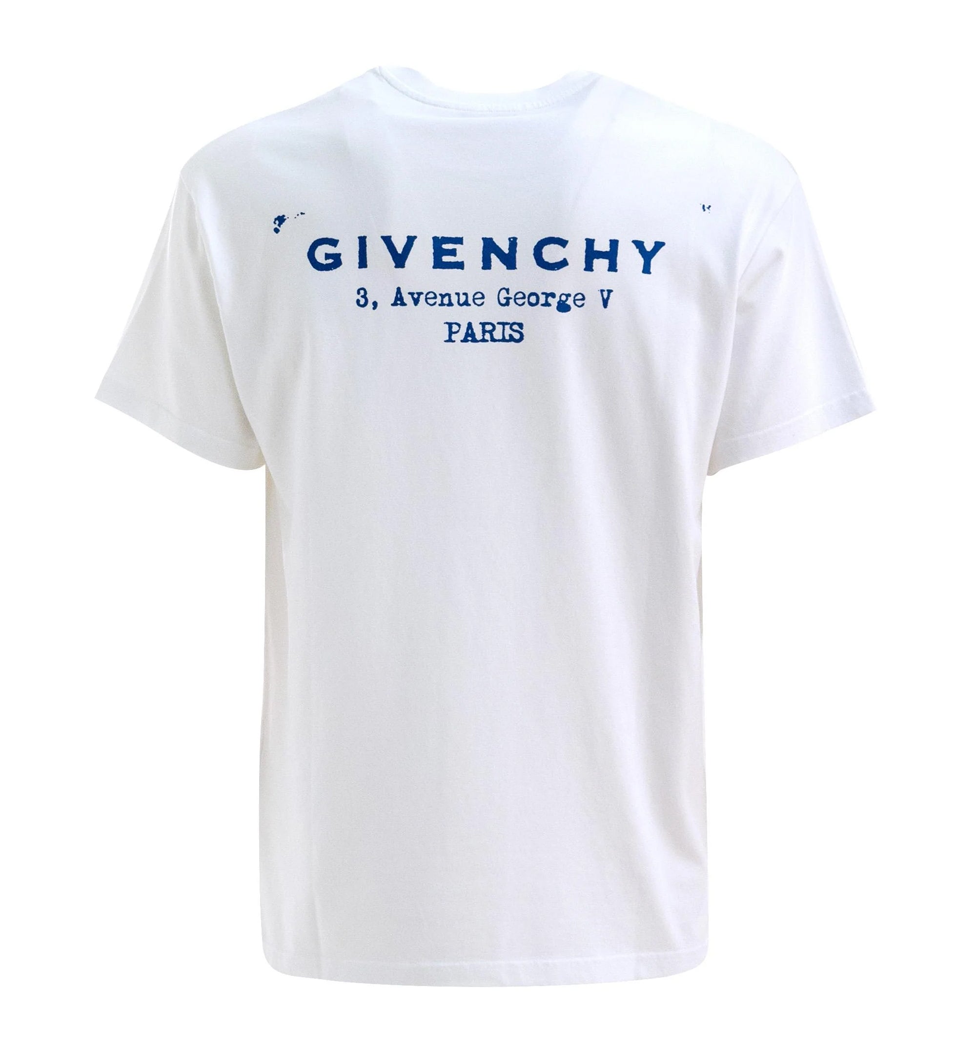 Givenchy Stamp Printed Cotton T-Shirt