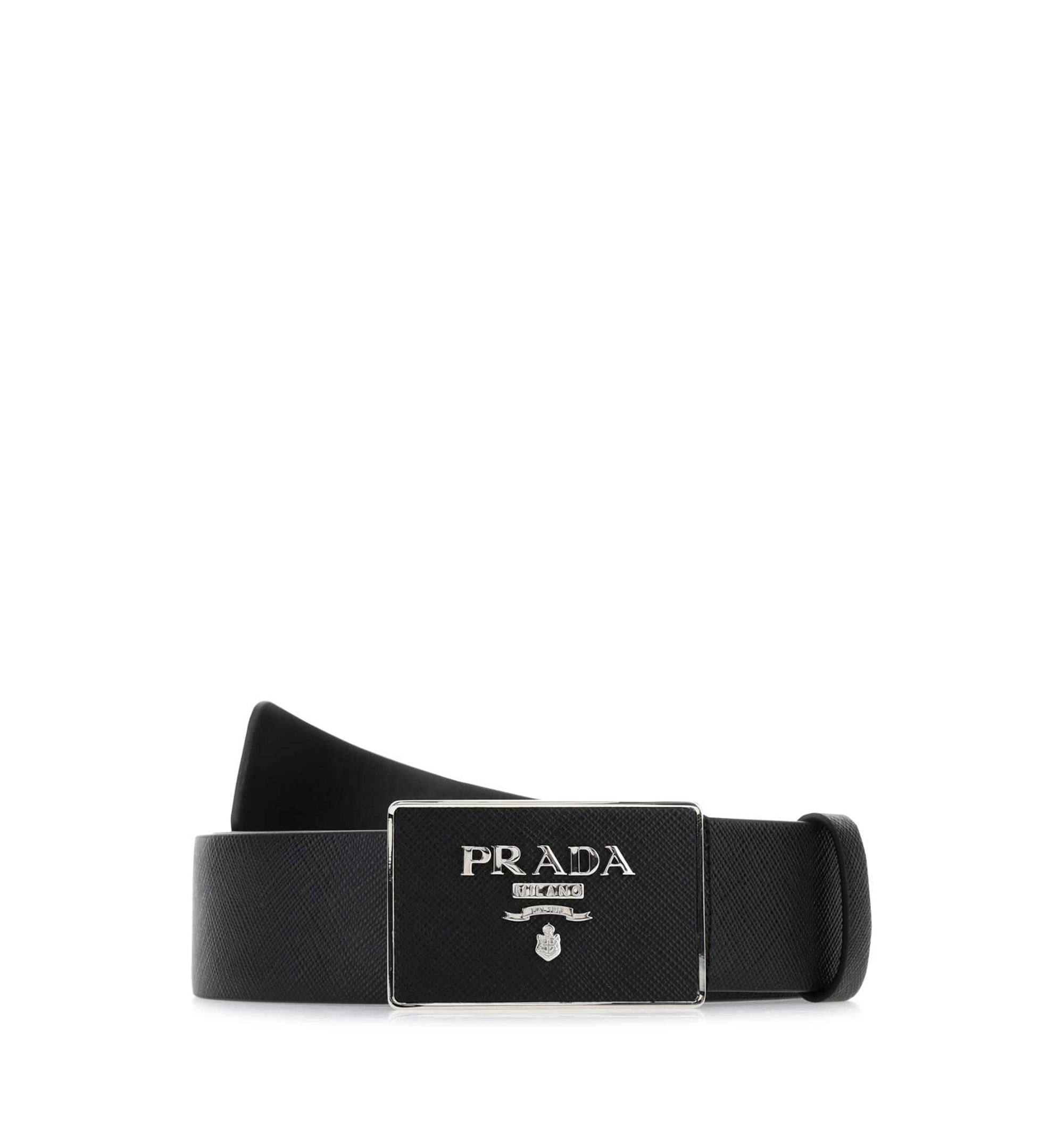 Saffiano Leather Belt