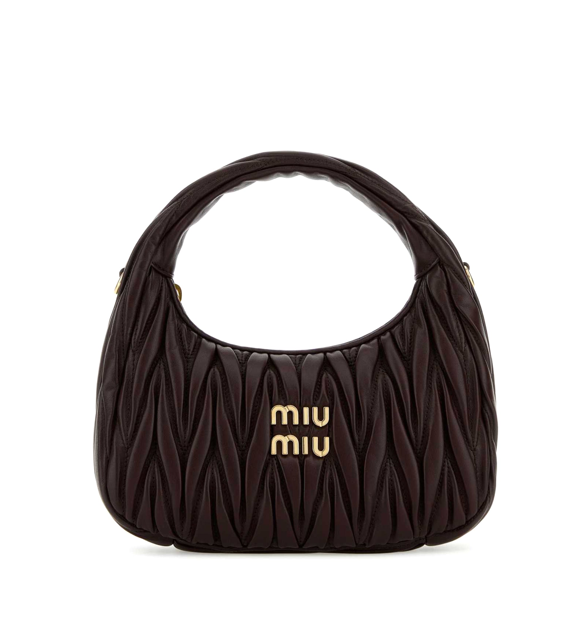 Wander Matelassé Nappa Leather Hobo Bag