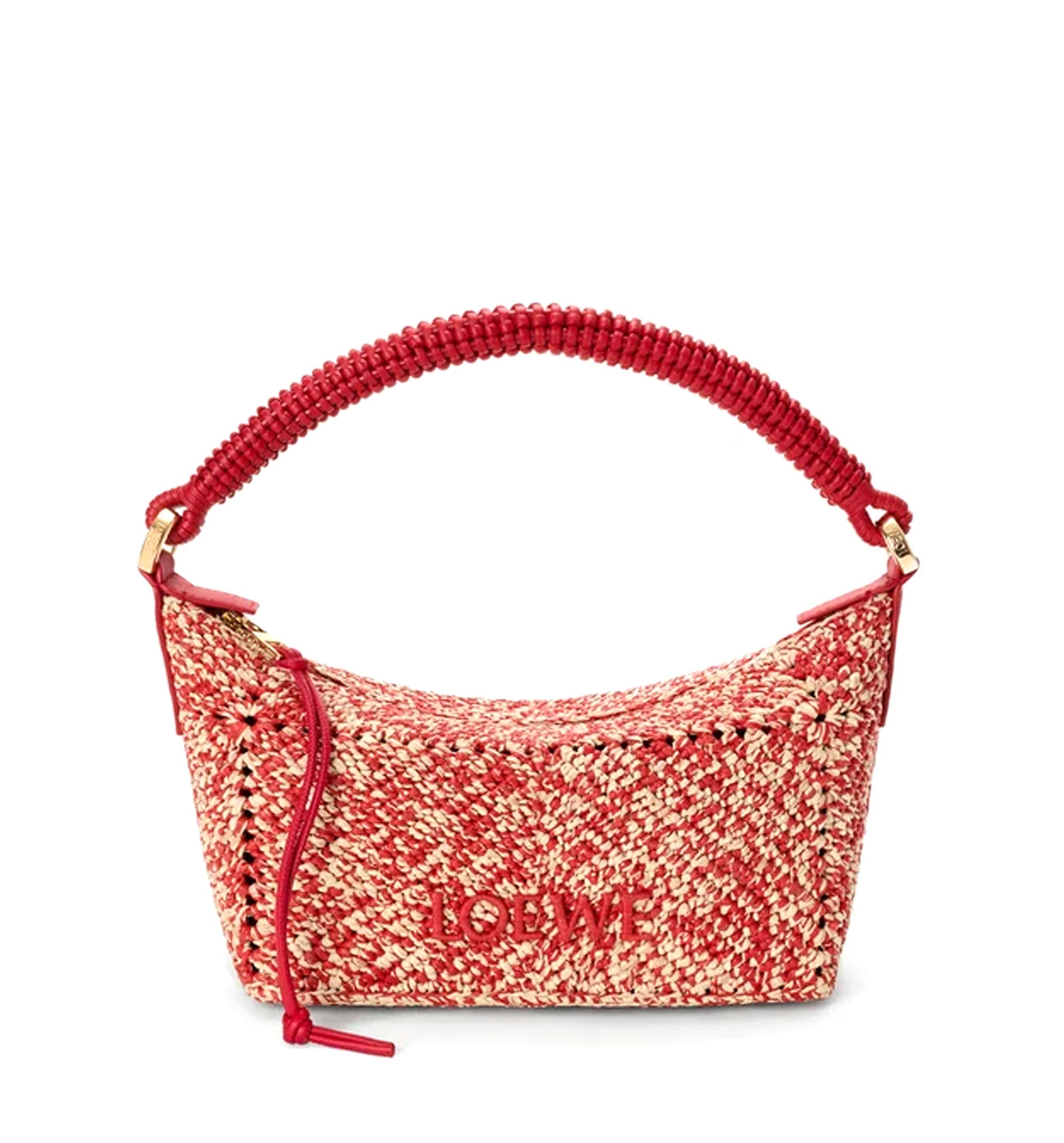 Cala mini bag in melange raffia