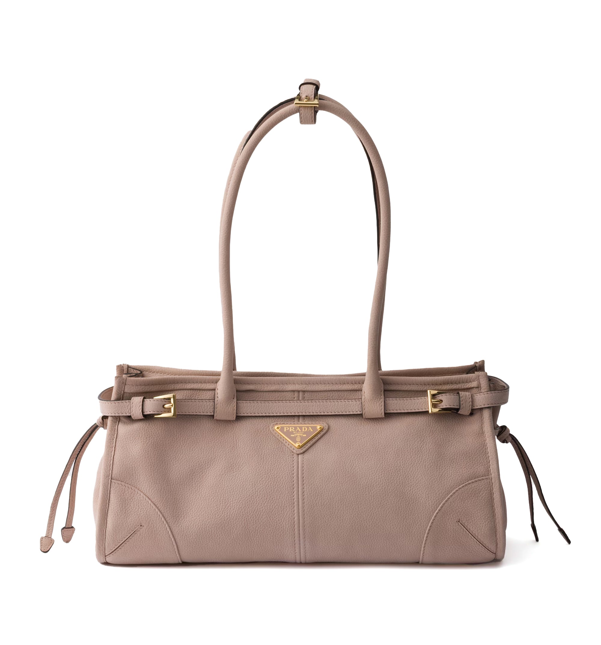 Prada Bonnie Nubuck Shoulder Bag