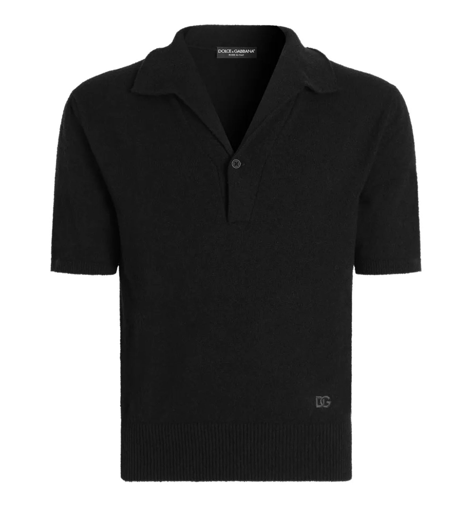 Dolce & Gabbana Cotton Blend Polo Shirt