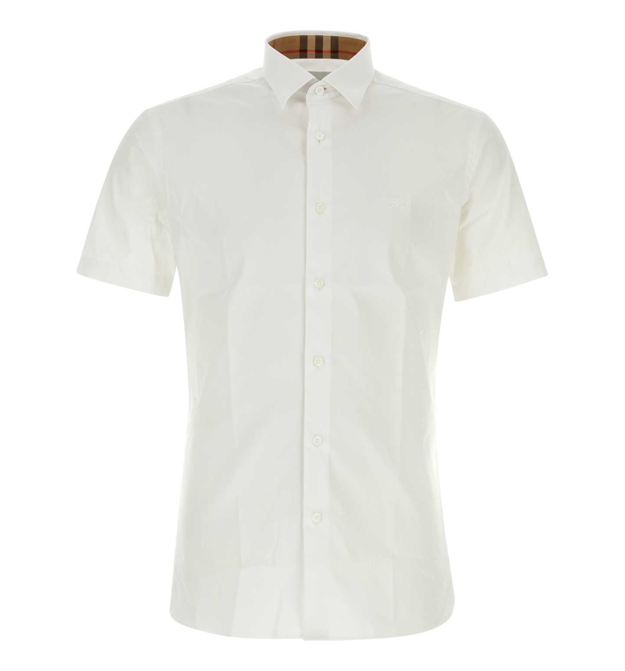 EKD Logo Stretch-Cotton Short-Sleeve Shirt