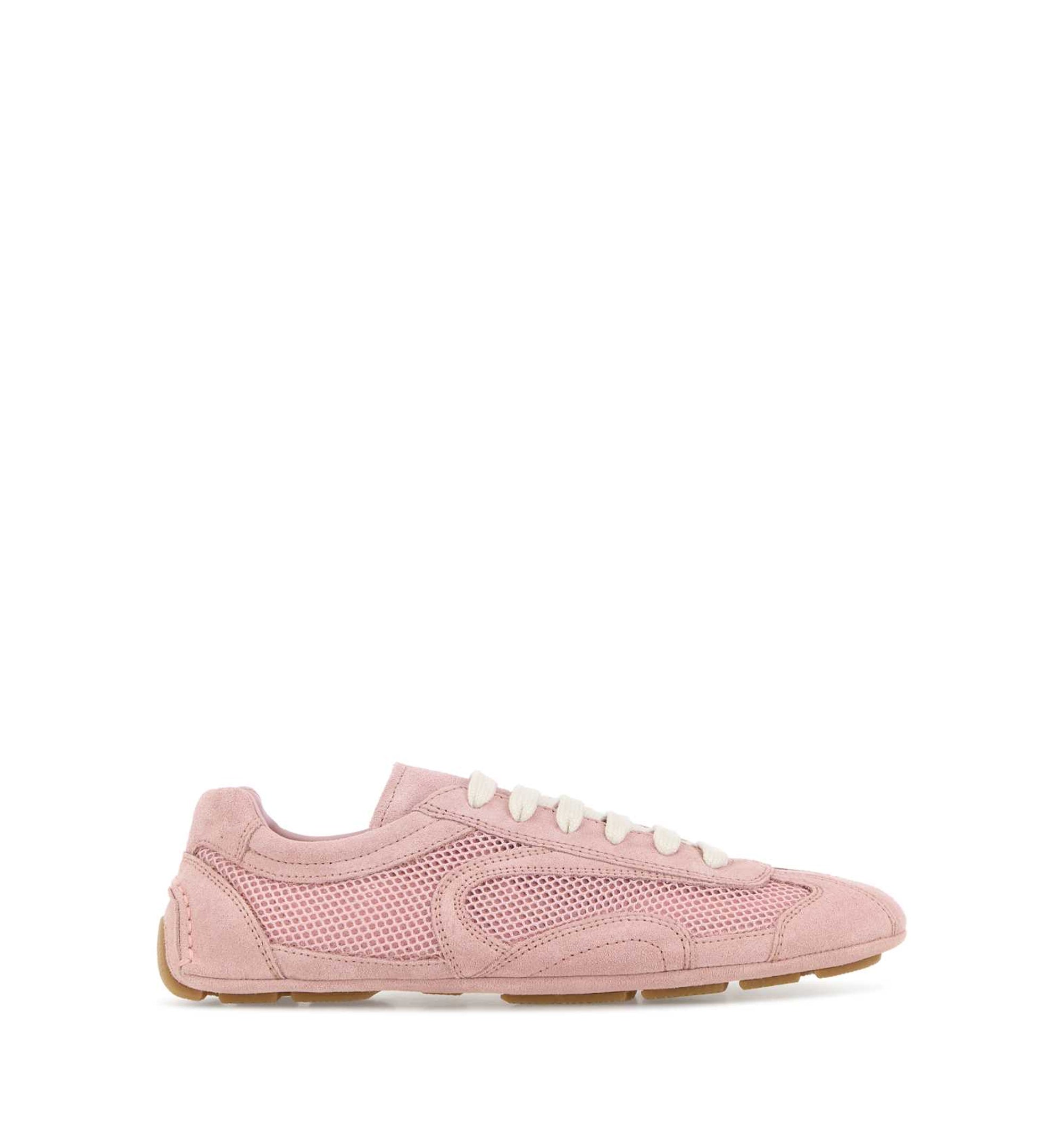 Montecarlo Suede and Mesh Sneakers