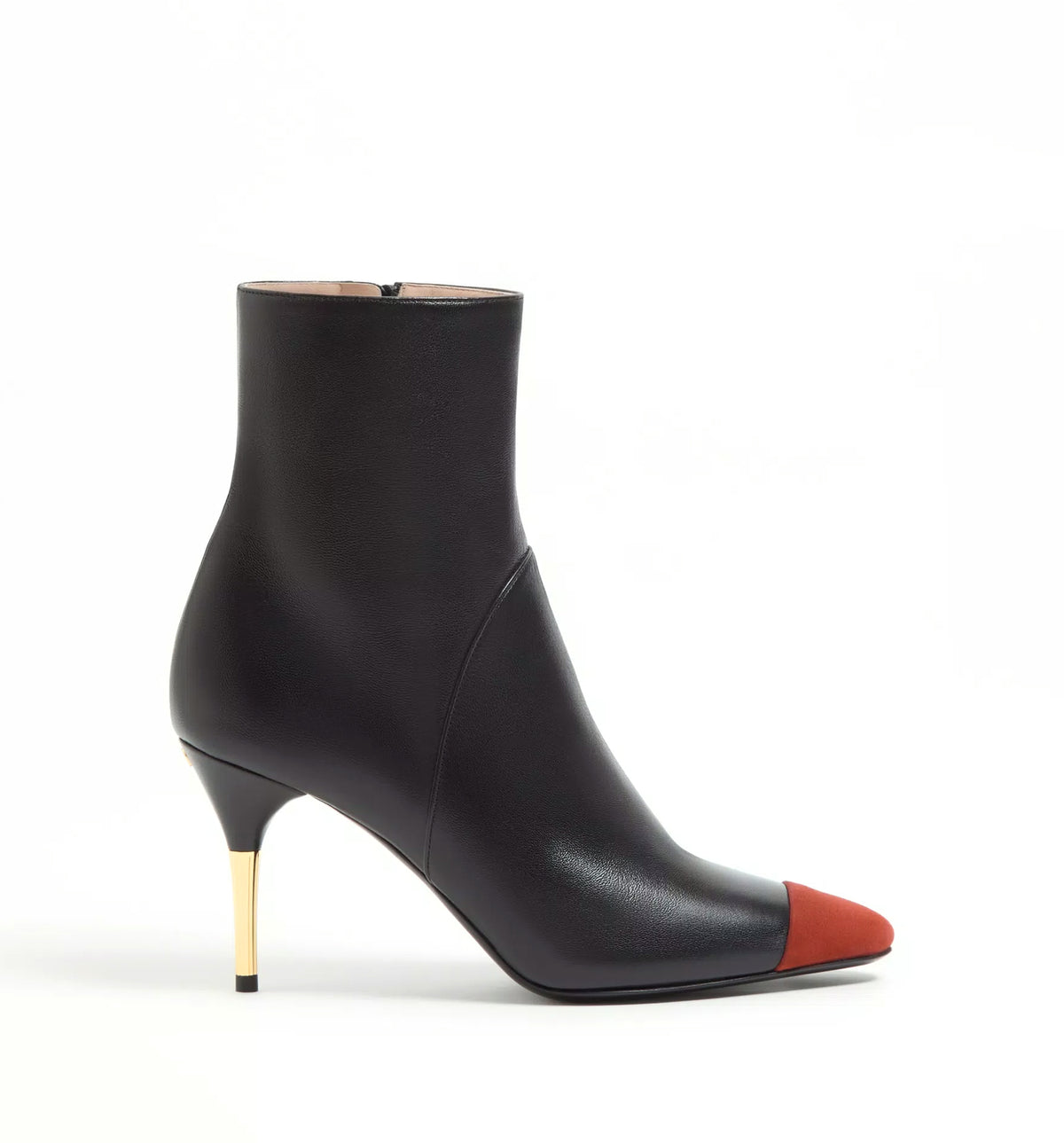 Sinead Ankle Boot in Nappa and Suede 85mm