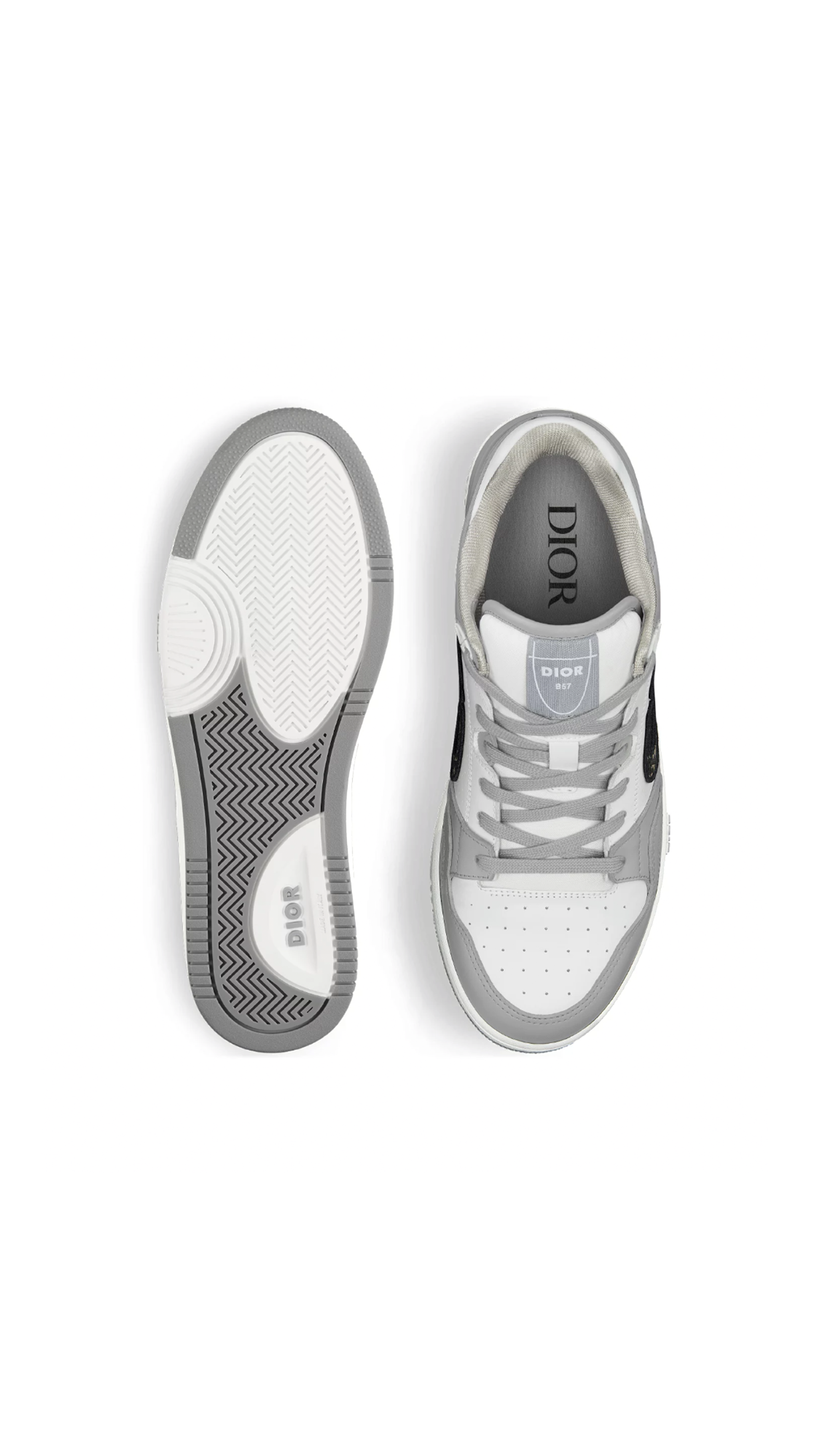 B57 Oblique Sneakers - Grey