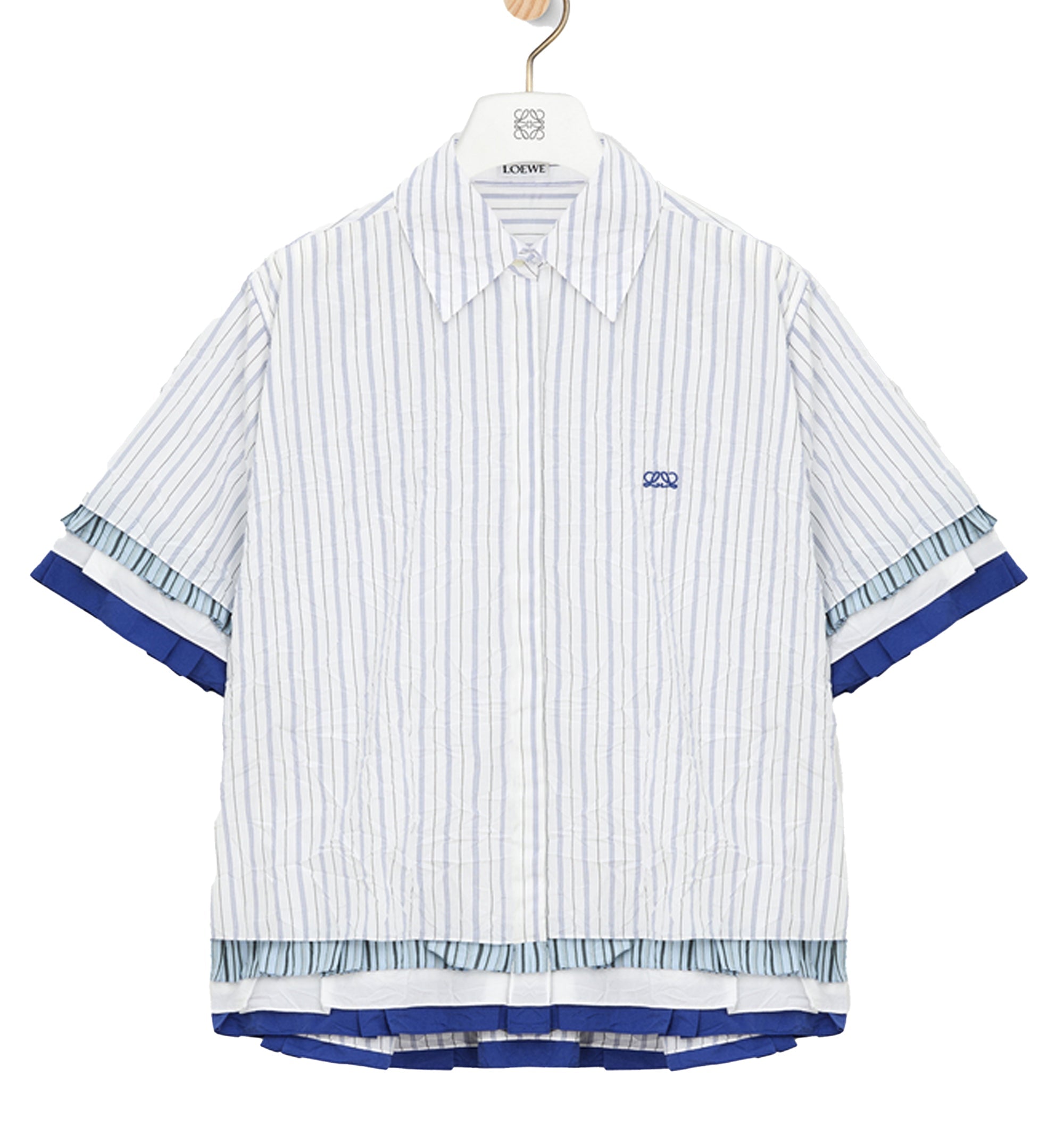 Short Sleeve Shirt In Technical Cotton