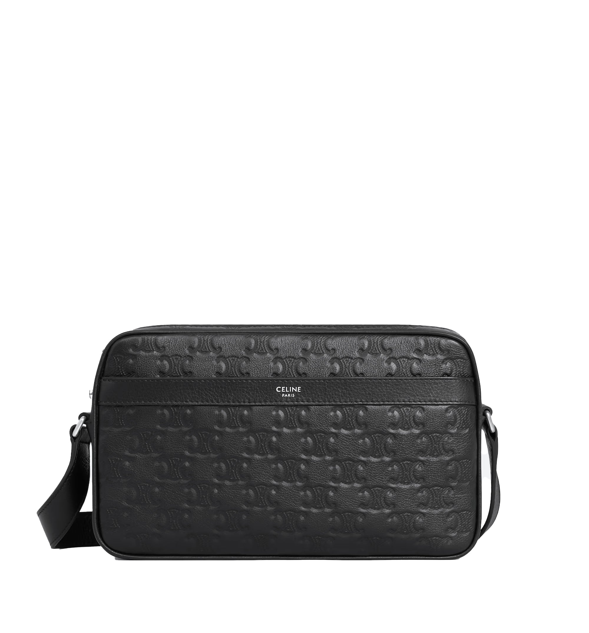 Medium Messenger Bag In Calfskin With Triomphe Embossed
