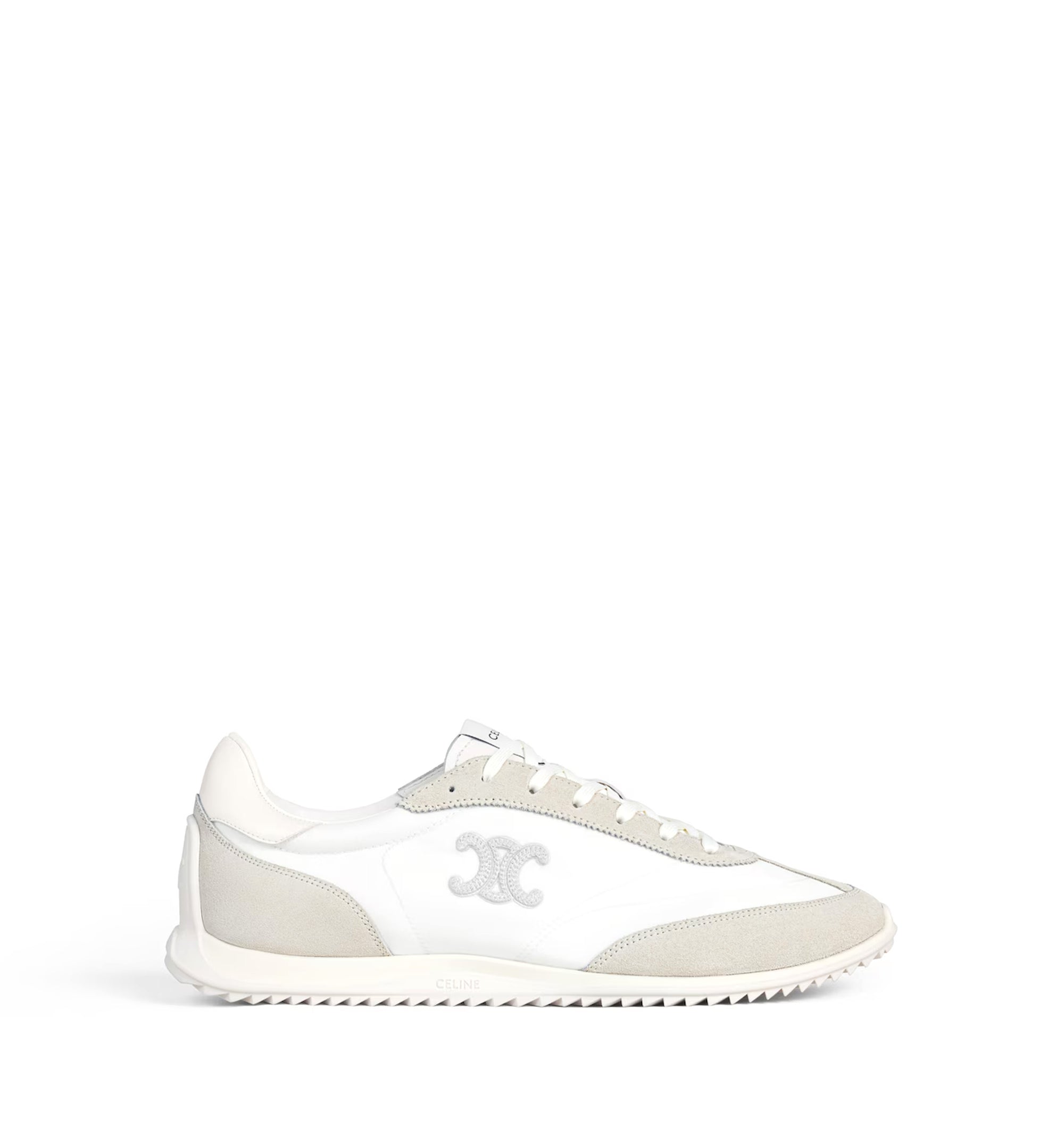 Racer Sneaker In Nylon, Suede Calfskin And Calfskin