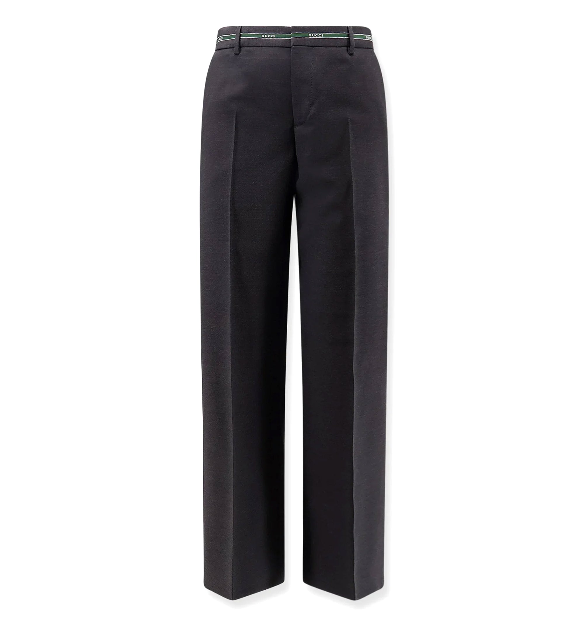 Charcoal Wool Pants