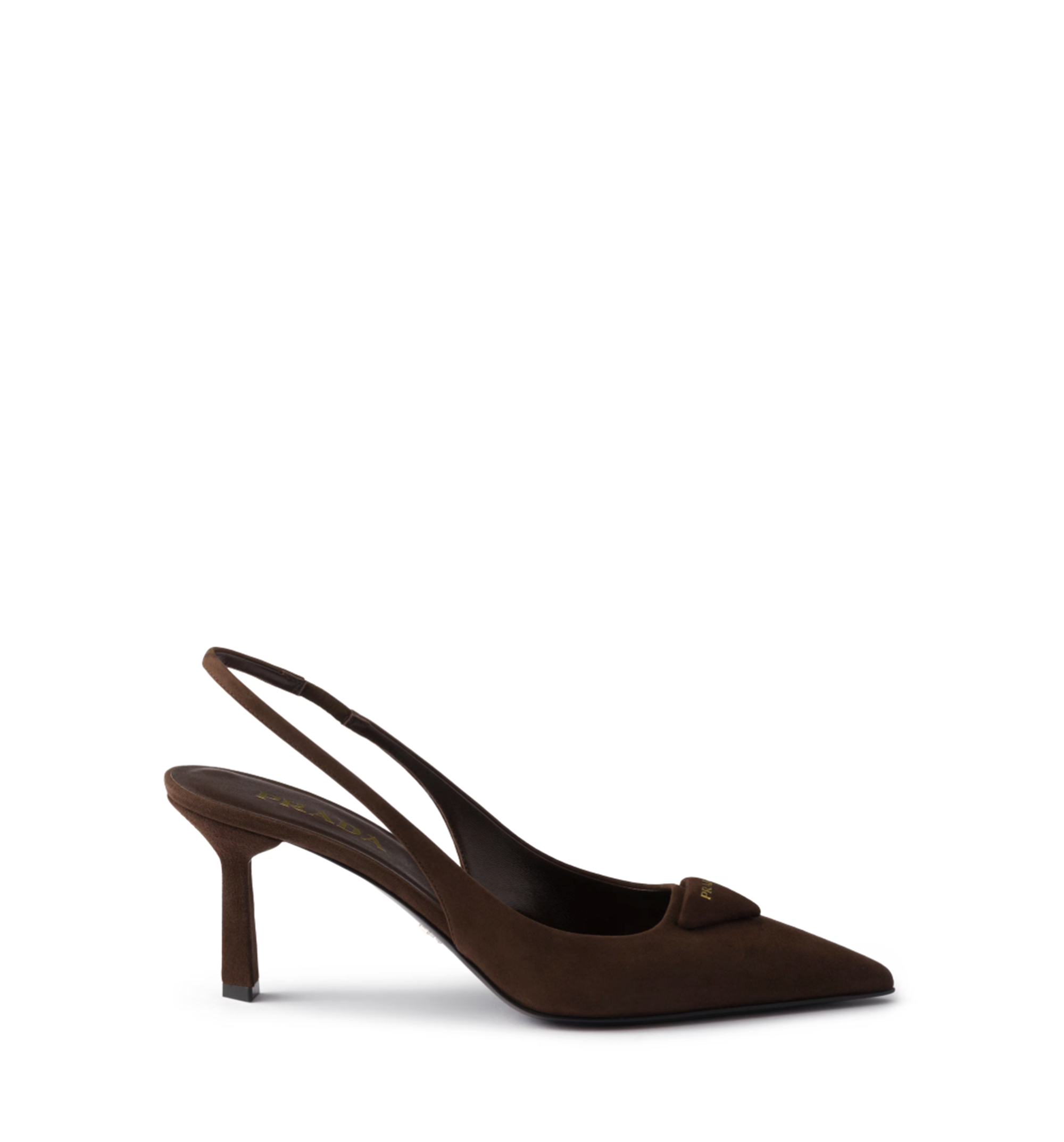 Suede Slingback Pumps