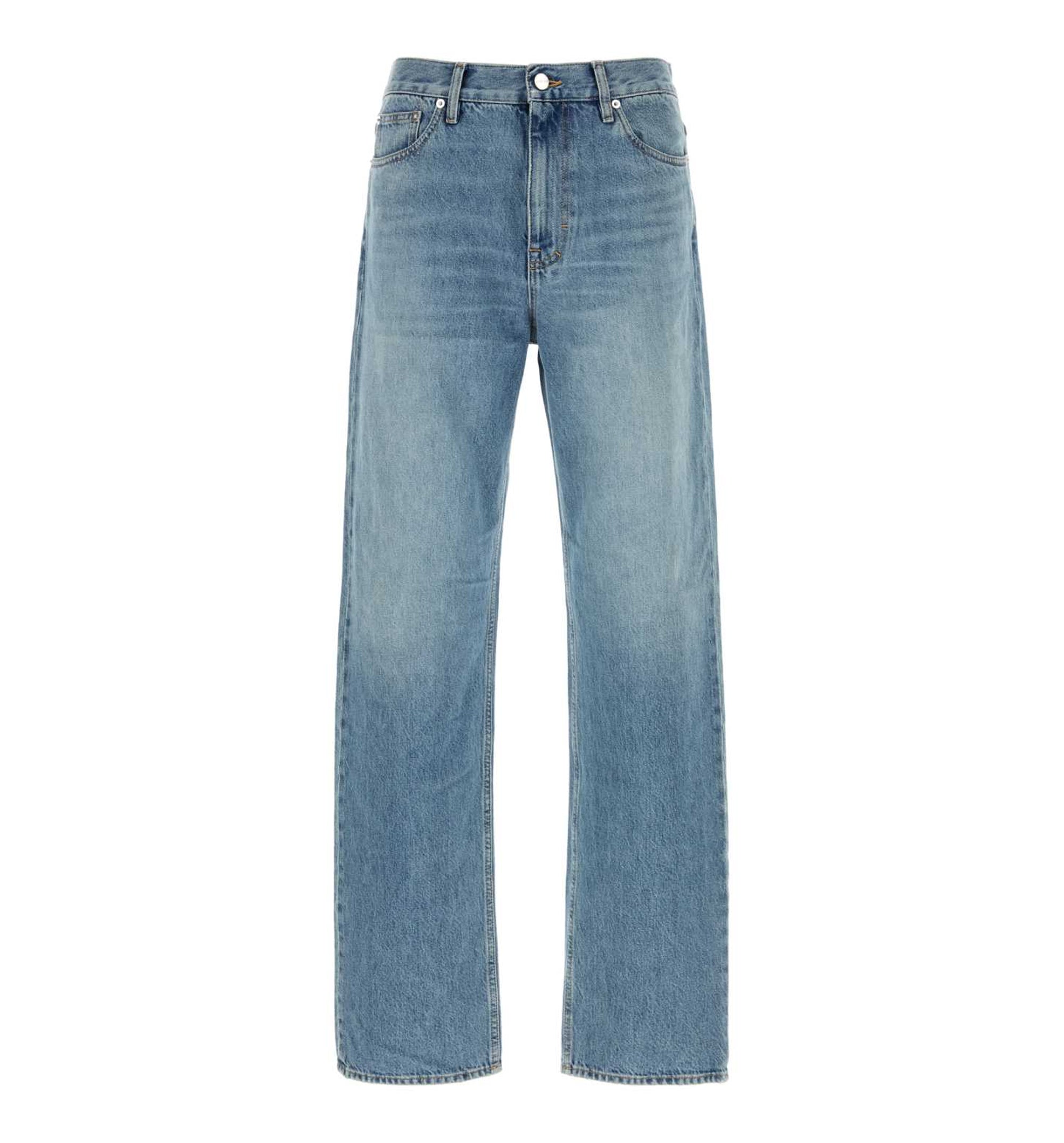 Cotton Denim Trousers