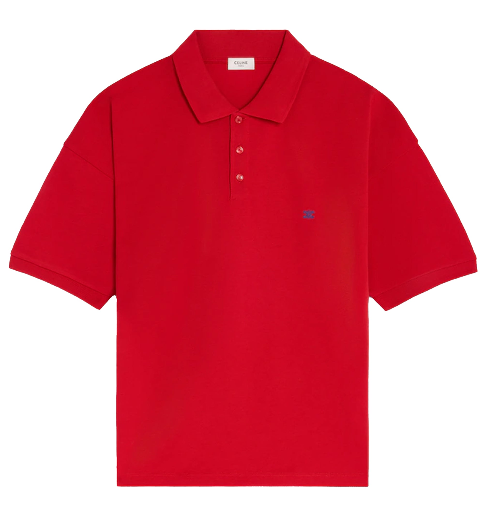 Polo Shirt in Pique Cotton Jersey