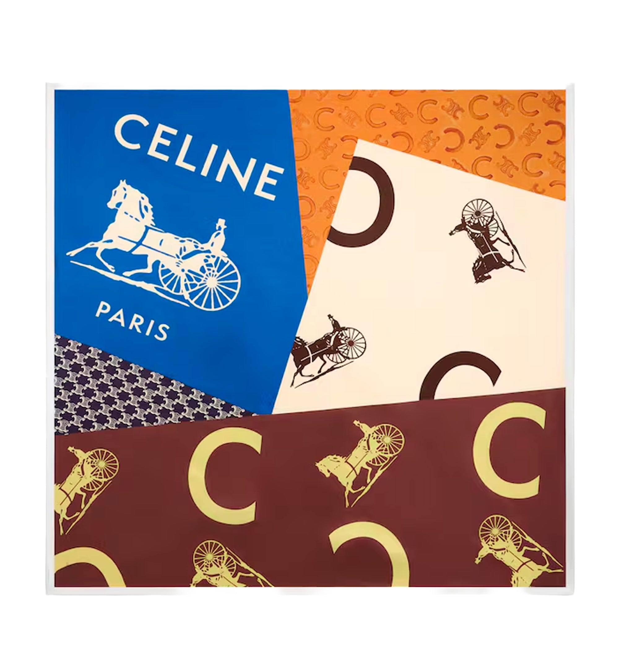 Patched C CalèChe Foulard 90