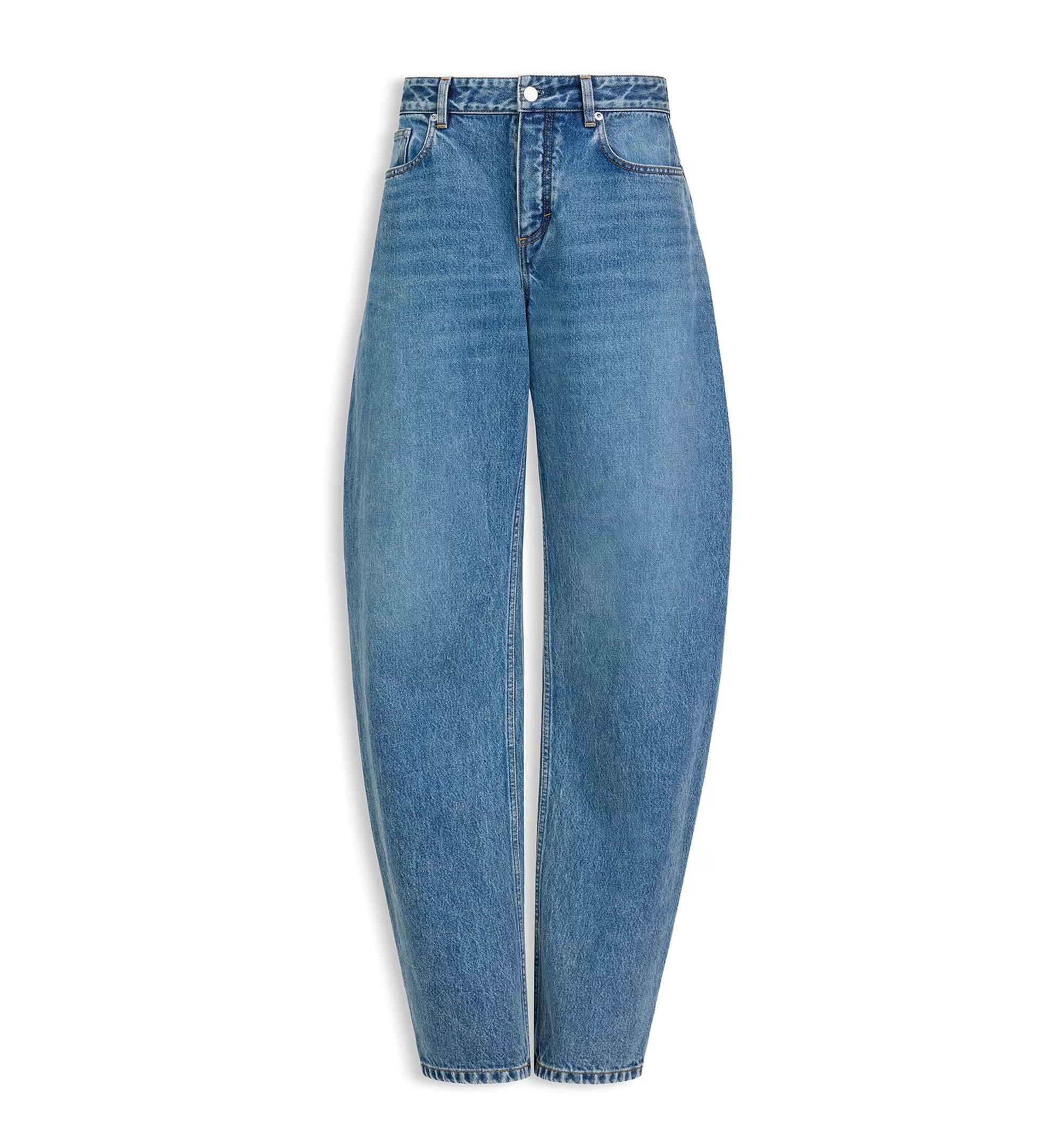 Round Denim Jeans