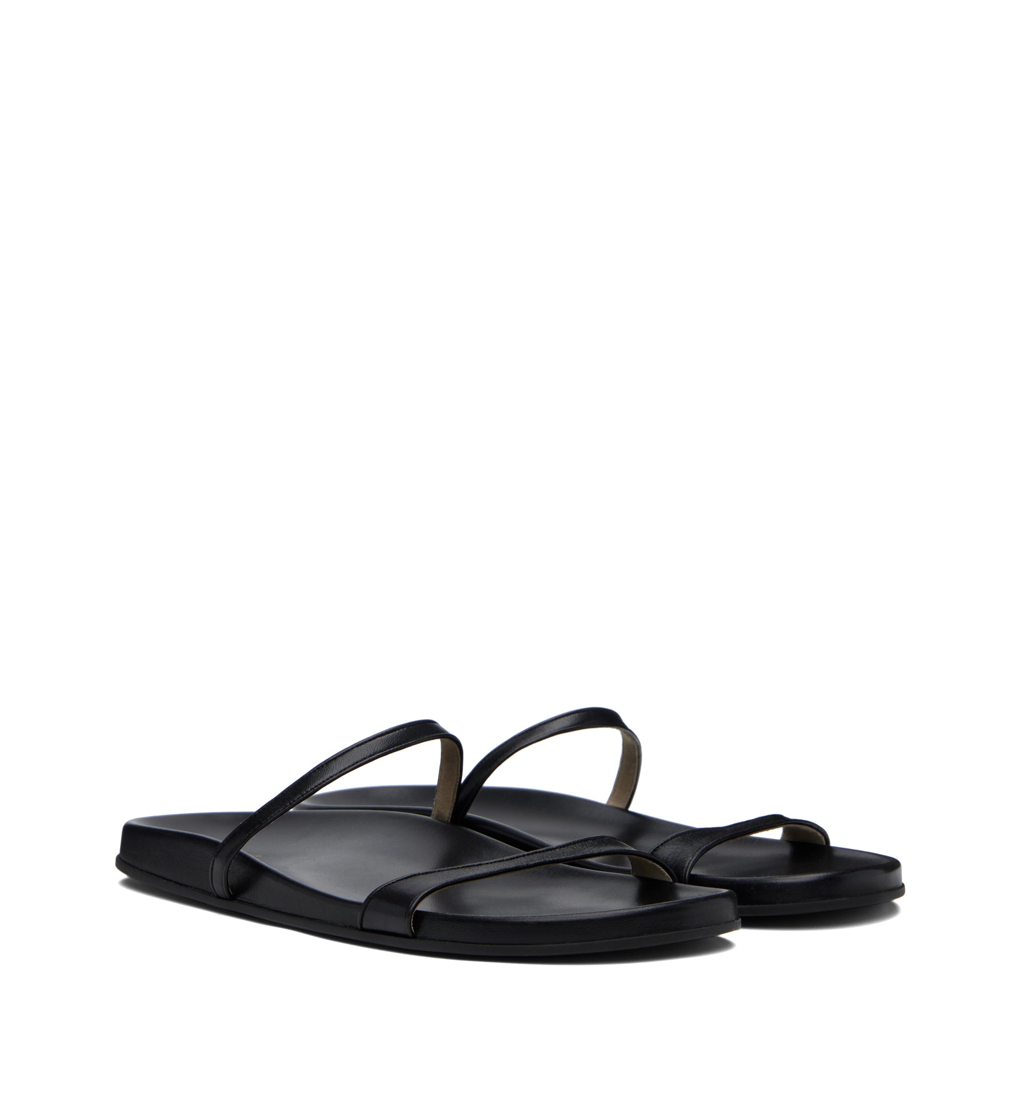 Hugh Thin Strap Slide In Leather