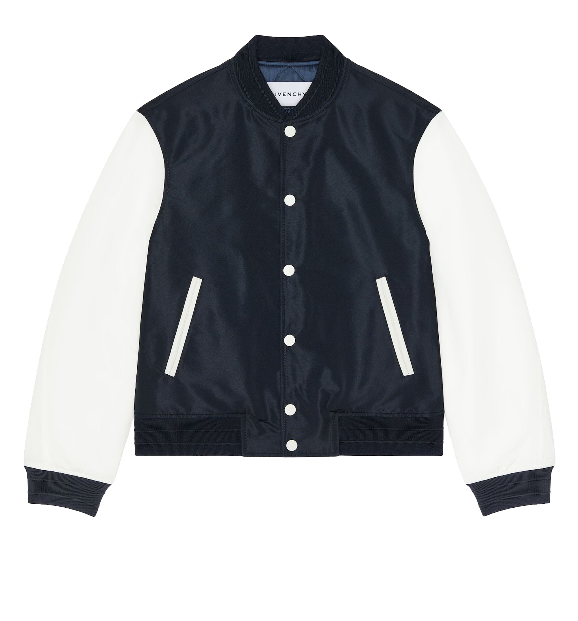 Blouson in Polyfaille with Givenchy Paris Embroidery