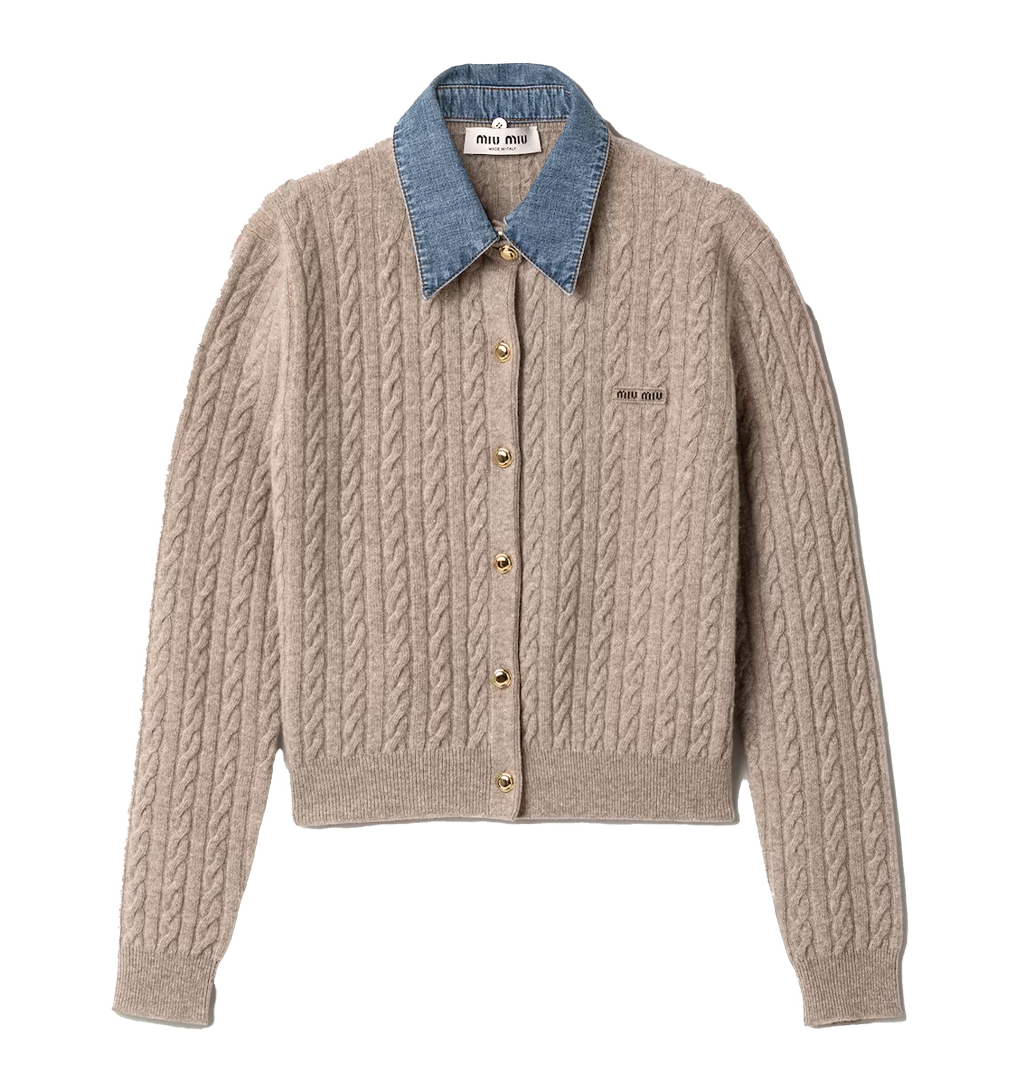 Wool and cashmere cardigan