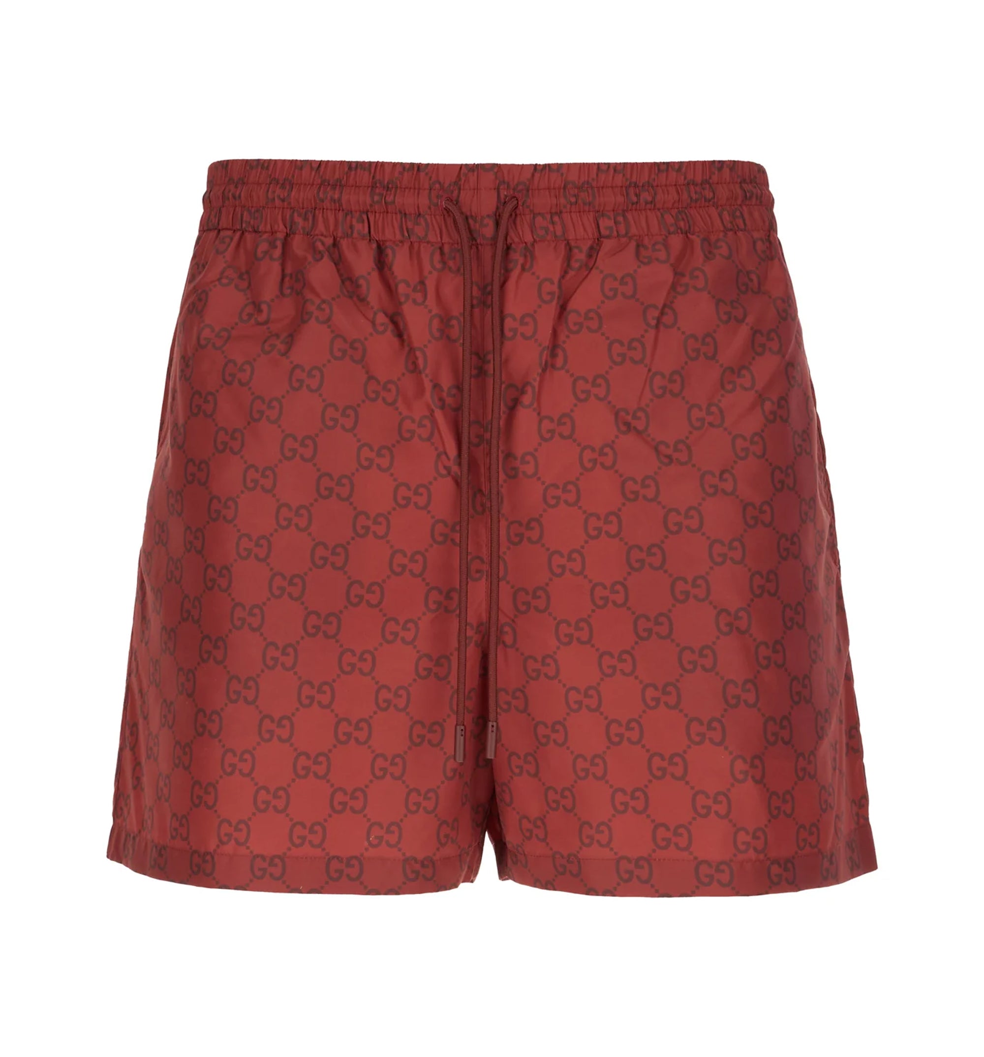GG print nylon swim shorts