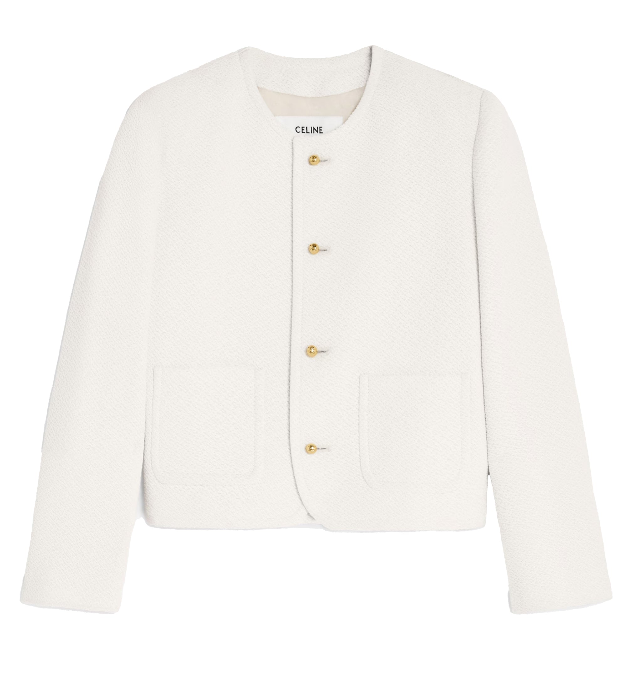 Icone Jacket in Viscose and Wool Natté