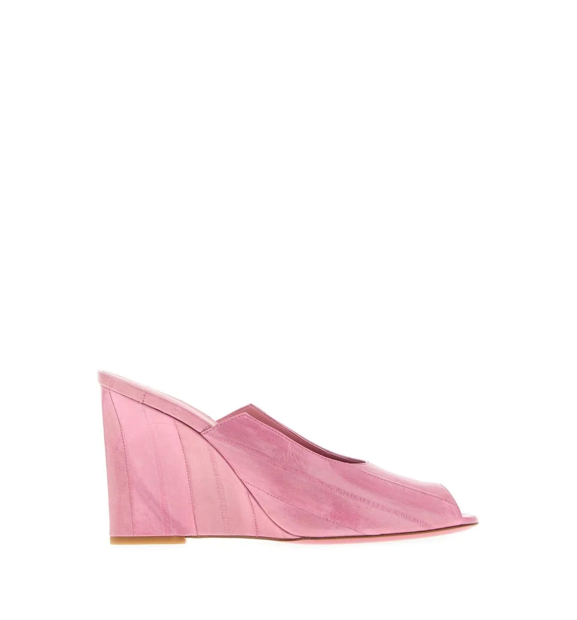 Fendi Arco Wraparound Wedge Peep-Toe Sandals
