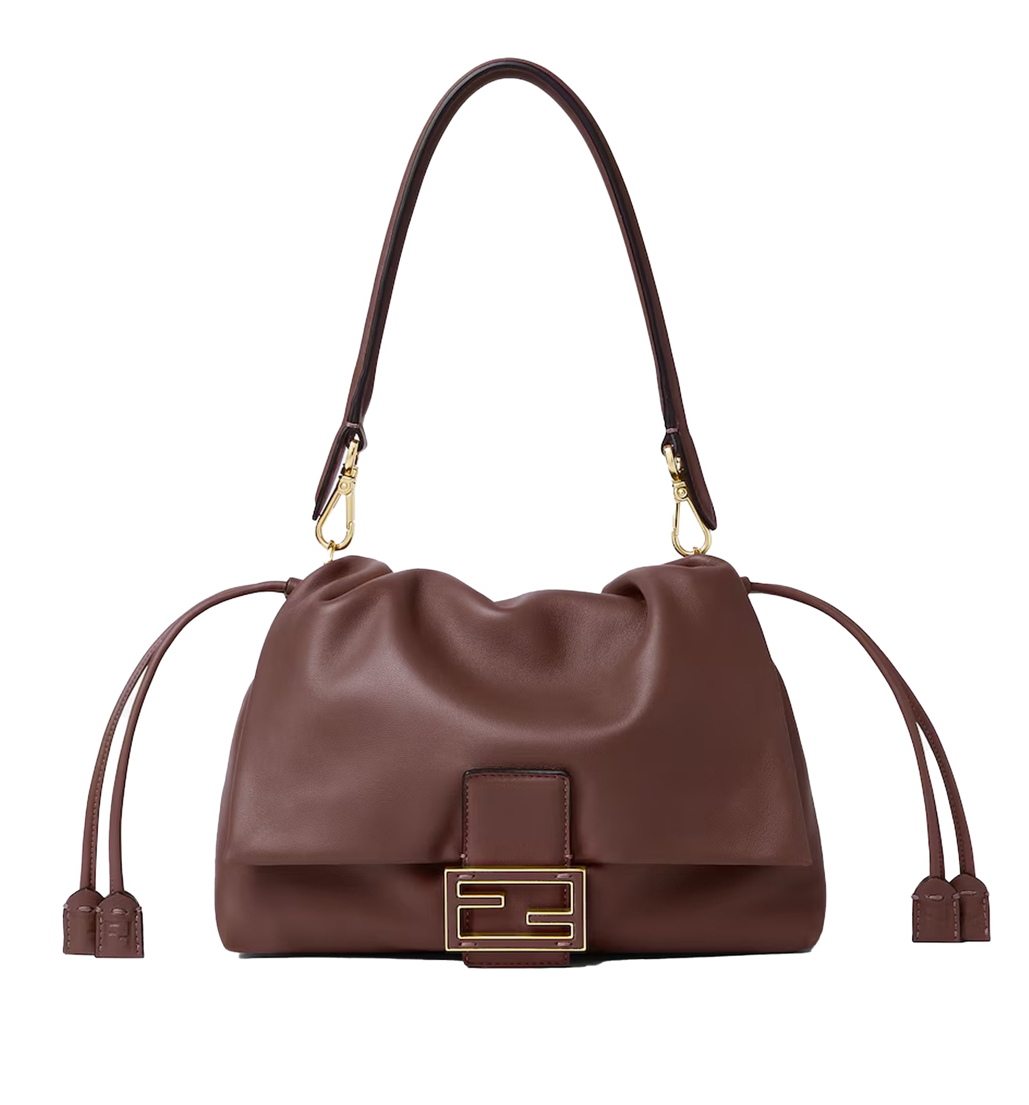 Mamma Baguette Medium Leather Shoulder Bag