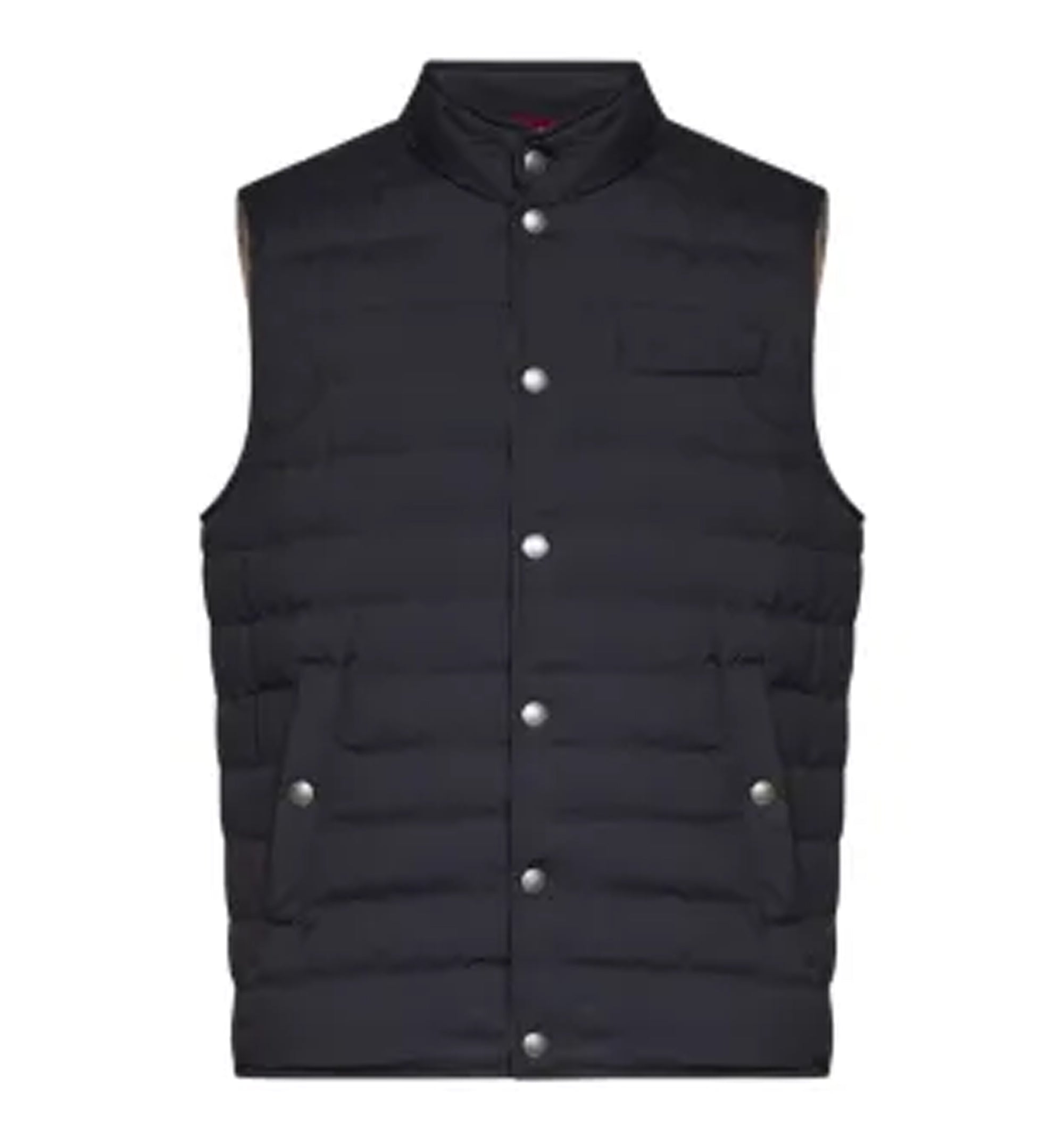 Lightweight techno fabric down vest