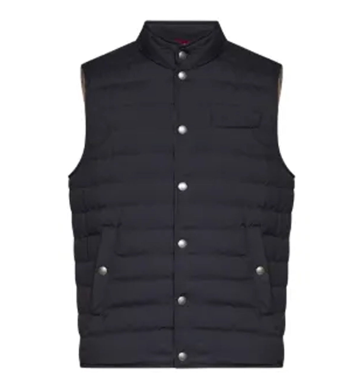 Lightweight techno fabric down vest