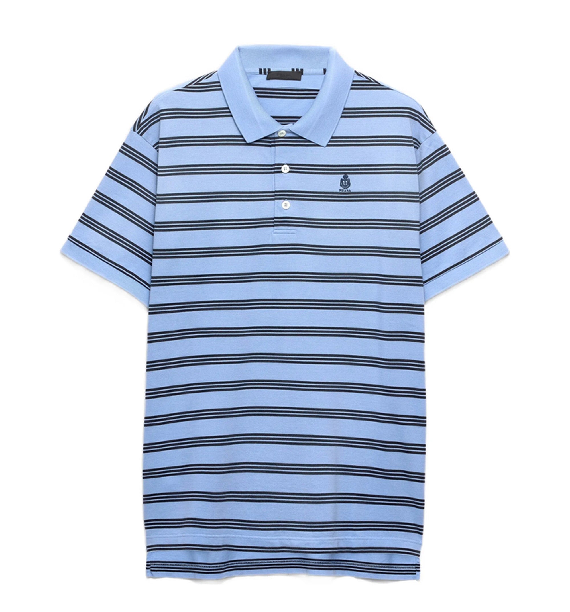 Garment-Dyed Cotton Polo Shirt