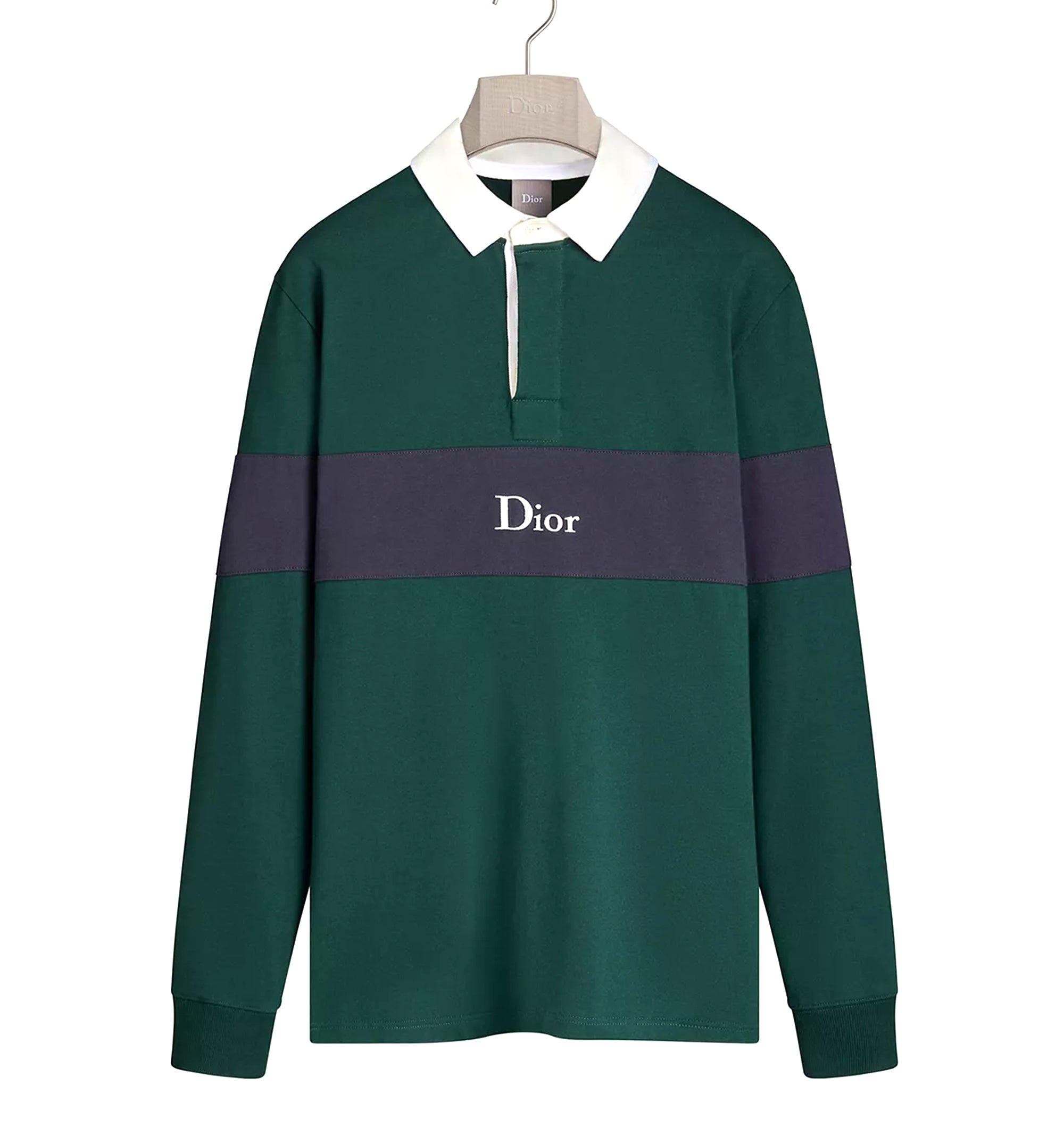 Long-Sleeved Polo Shirt, Relaxed Fit