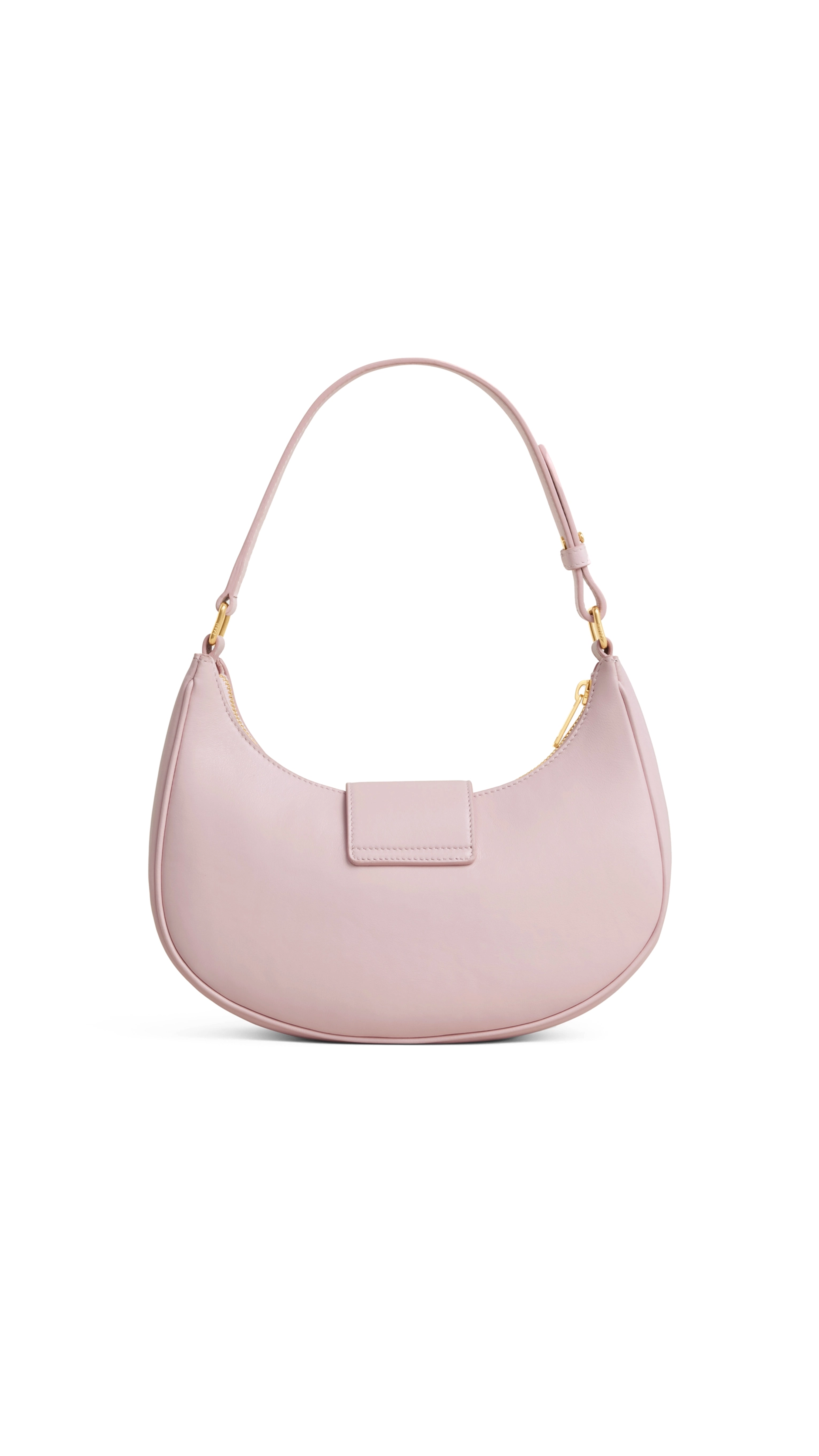 Ava Triomphe Soft Bag in Smooth Calfskin - Pastel Pink
