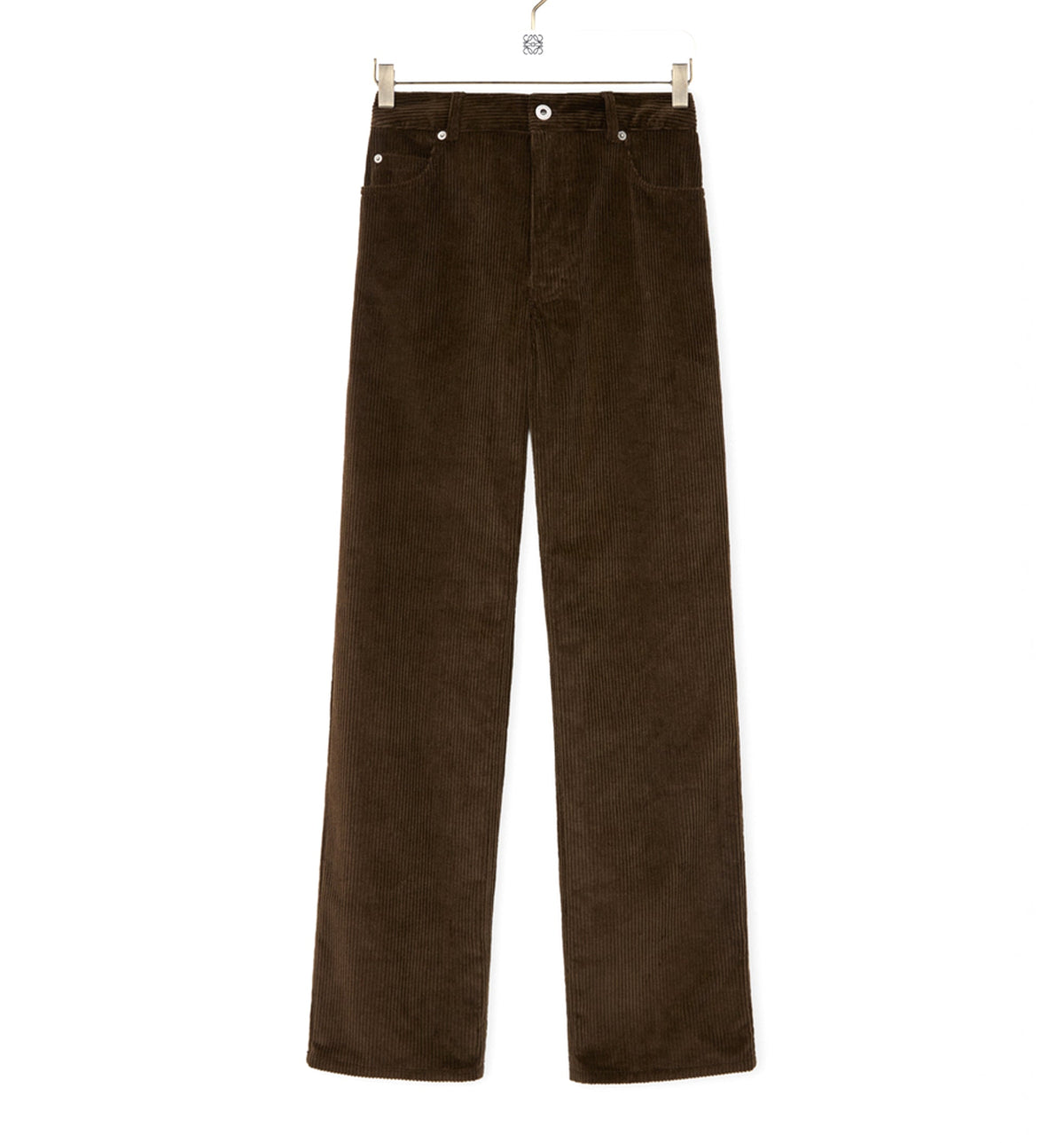 Trousers in cotton corduroy