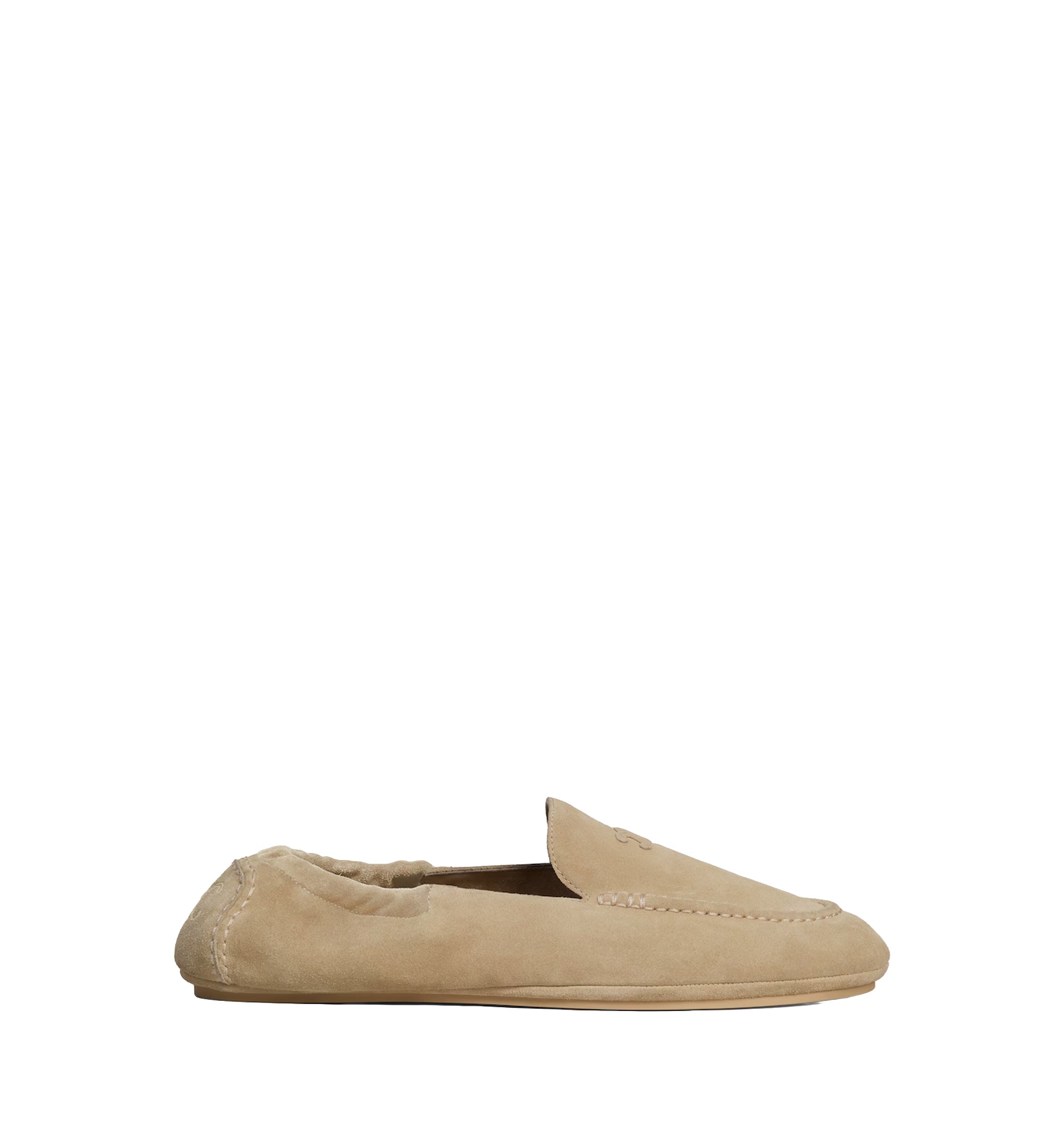 Adam Loafer With Triomphe In Suede Calfskin