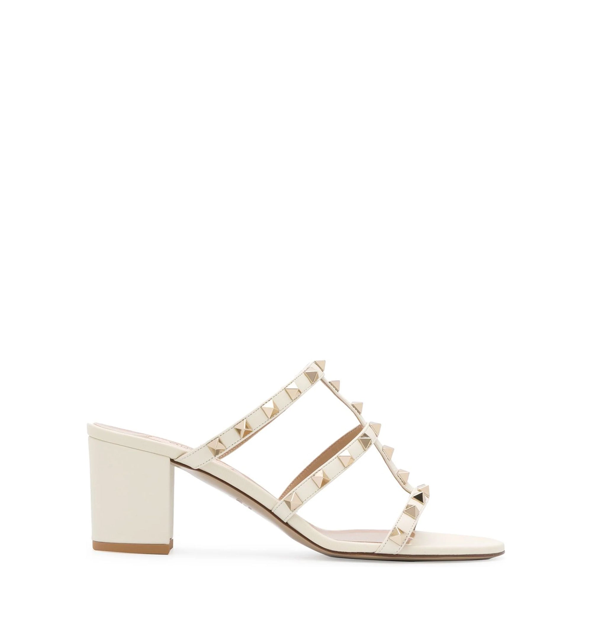 Rockstud Leather Sandals