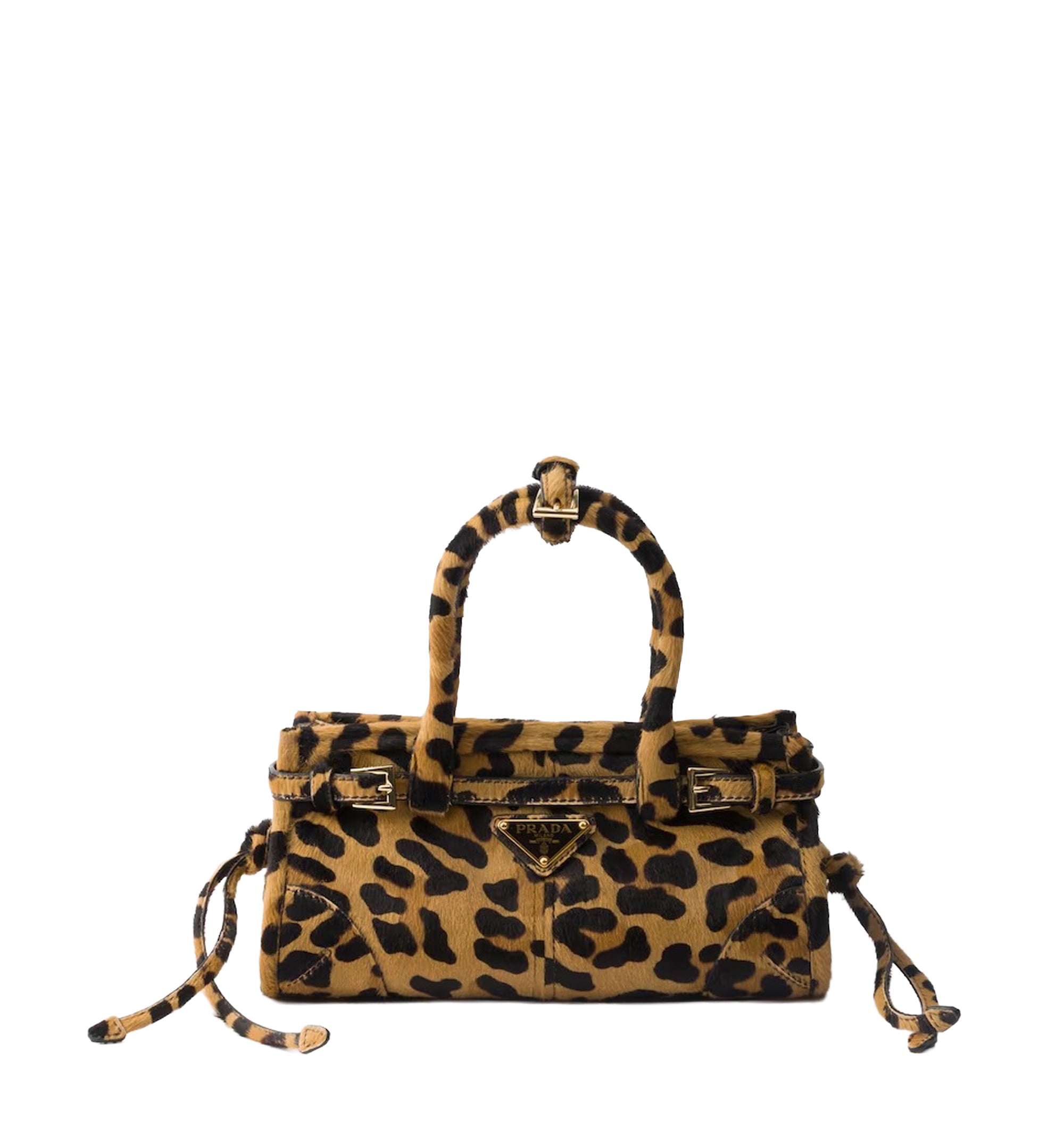 Prada Bonnie Mini Printed Leather Handbag