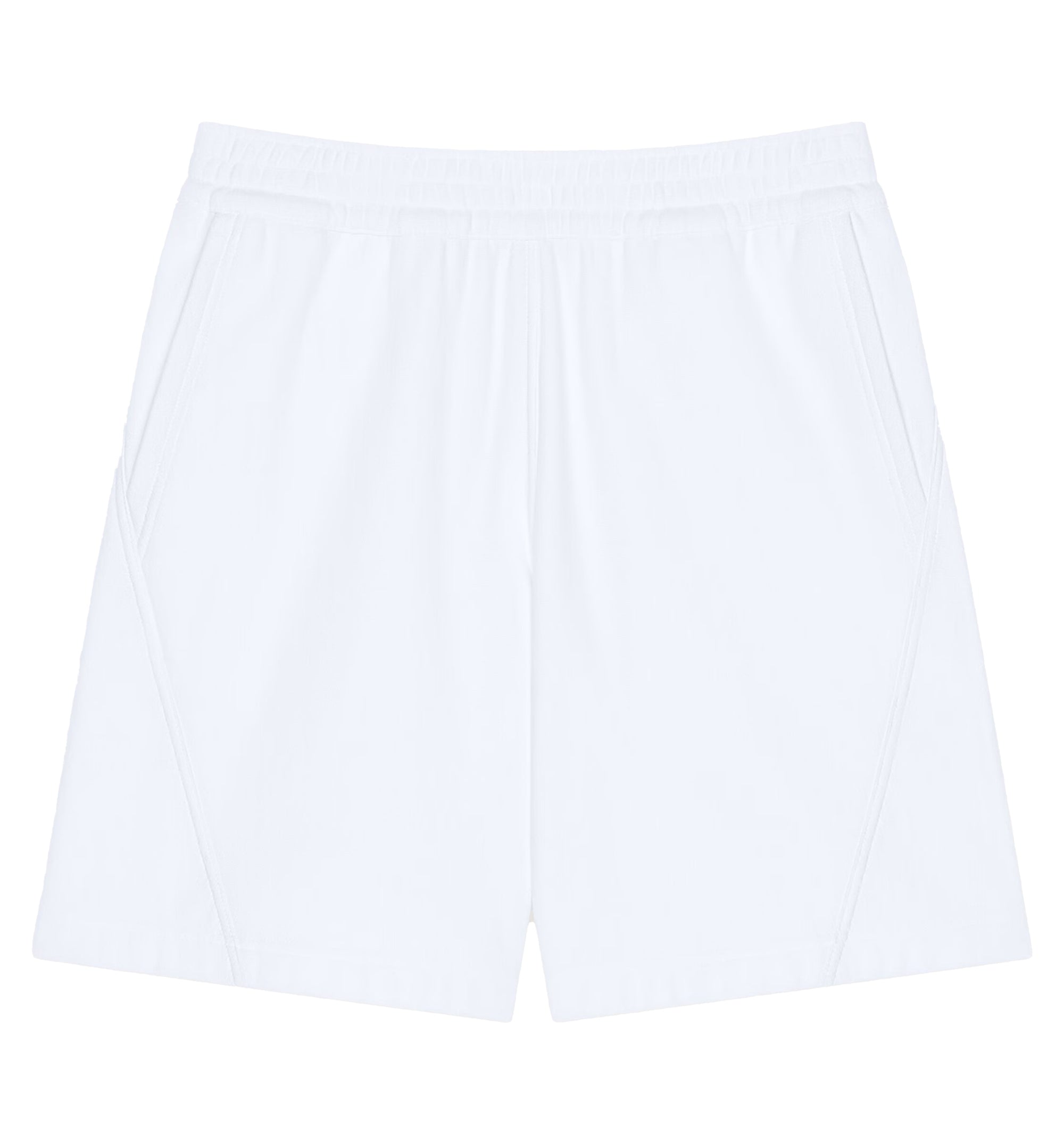 Couture Seam Bermuda Shorts In Fleece