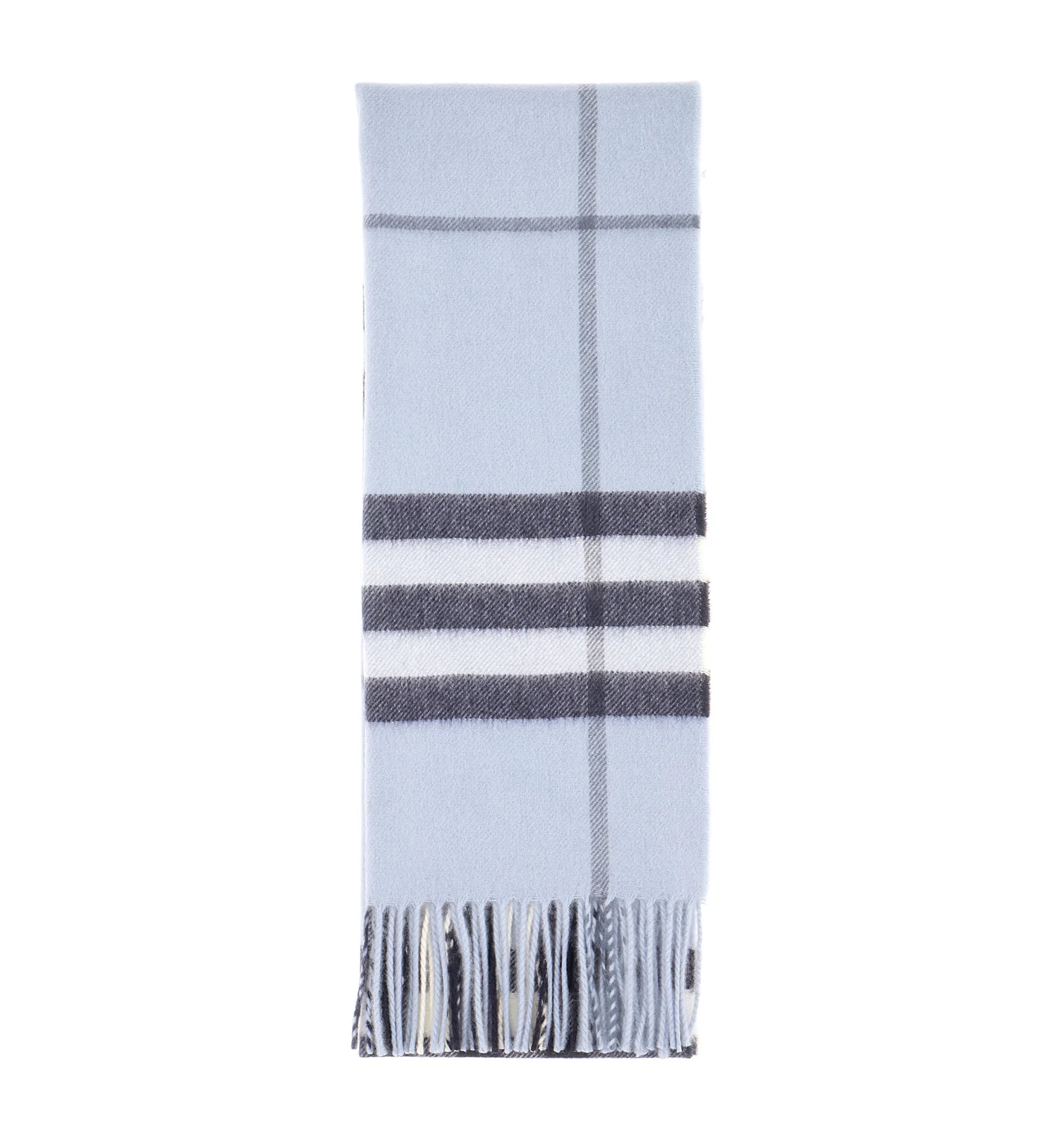 Check Cashmere Scarf
