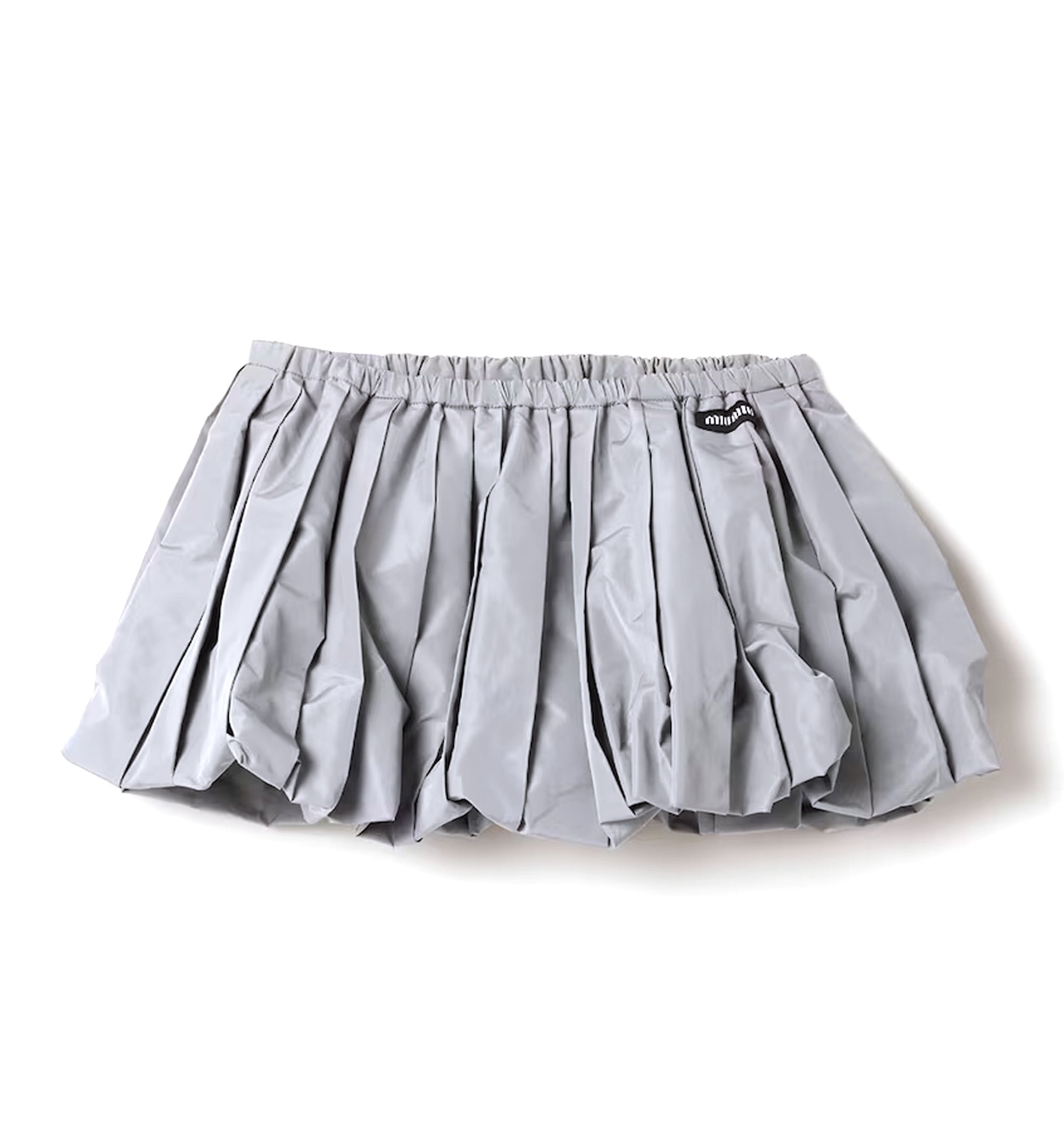 Technical Fabric Mini Skirt