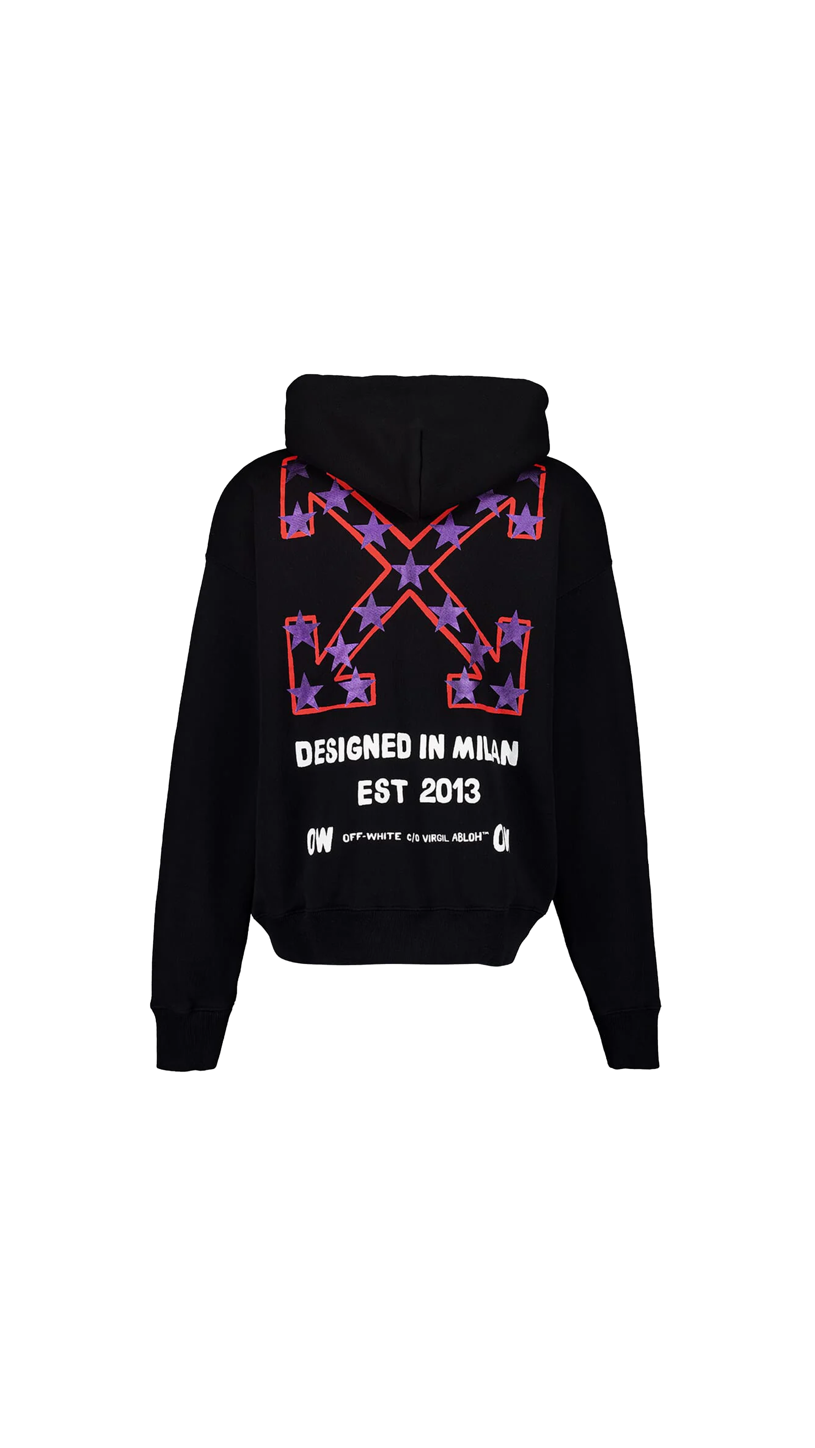 Off-White Black Star Arrow Graphic Sweatshirt - Black